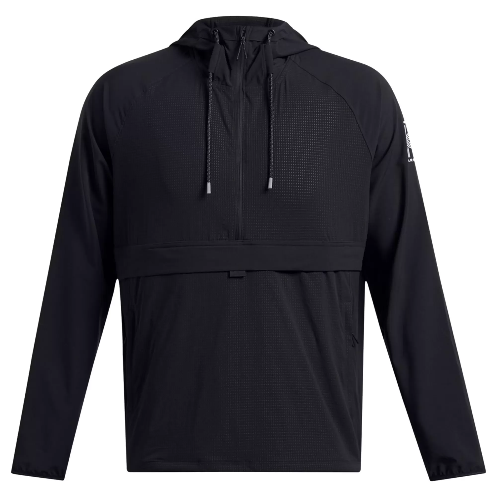 Run Anywhere Anorak Running Jacket Men - Black, Green>Under Armour Fashion
