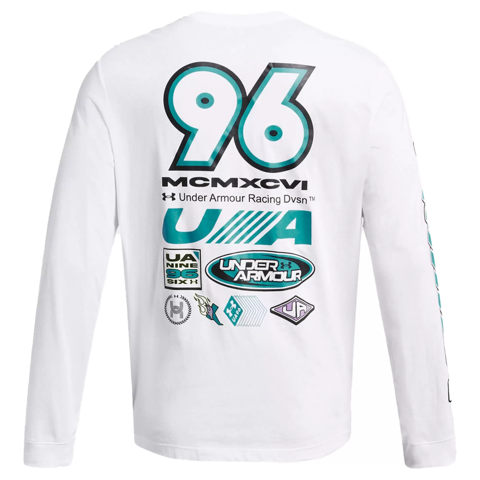 Run Everywhere Running Top Men - White, Blue>Under Armour Sale