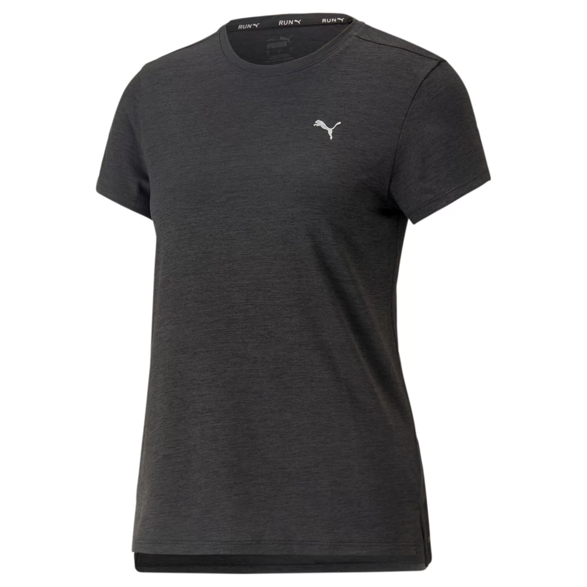 Run Favorite Heather Running Shirt Women - Dark Grey>Puma Fashion