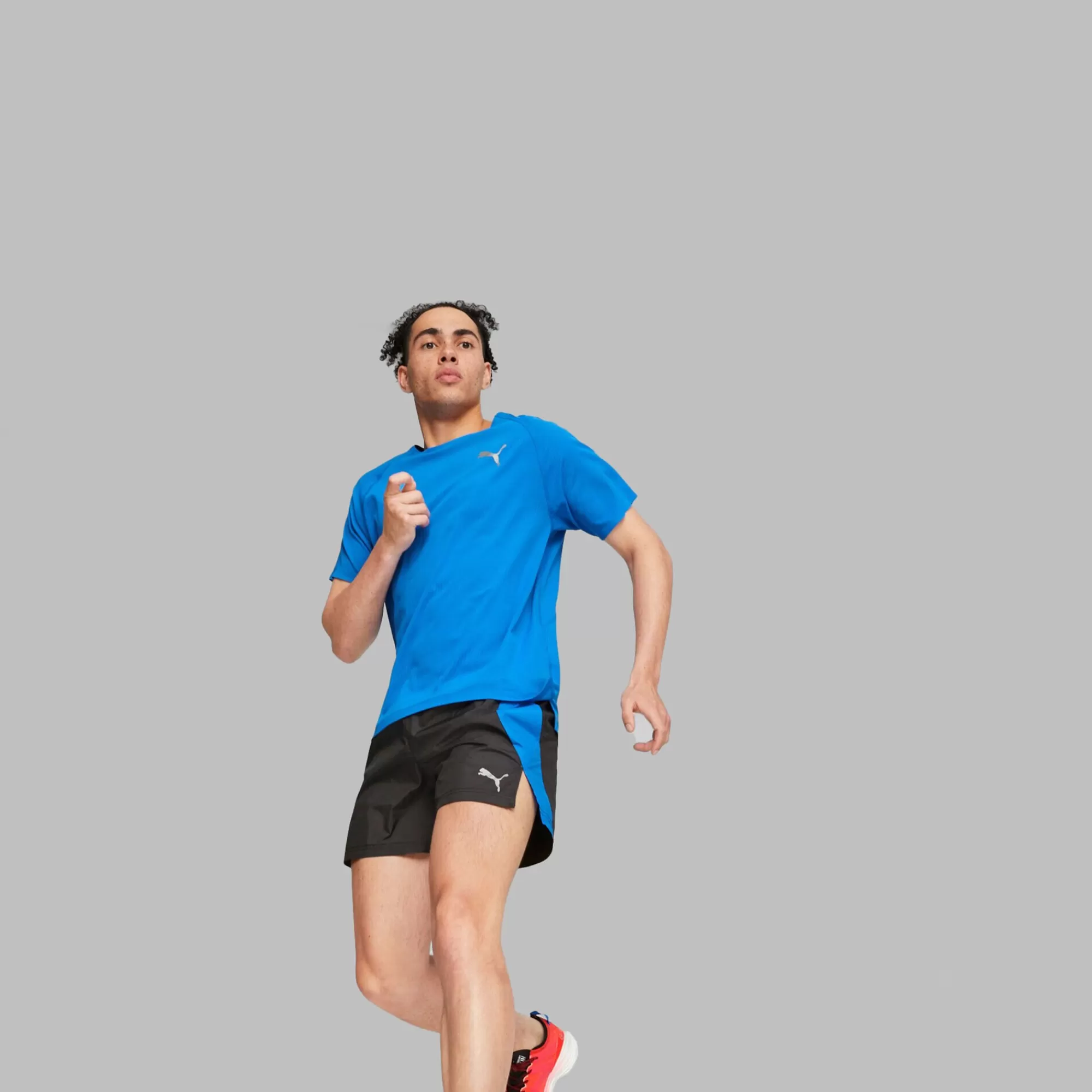 Run 5in Shorts Men - Black, Blue>Puma Discount