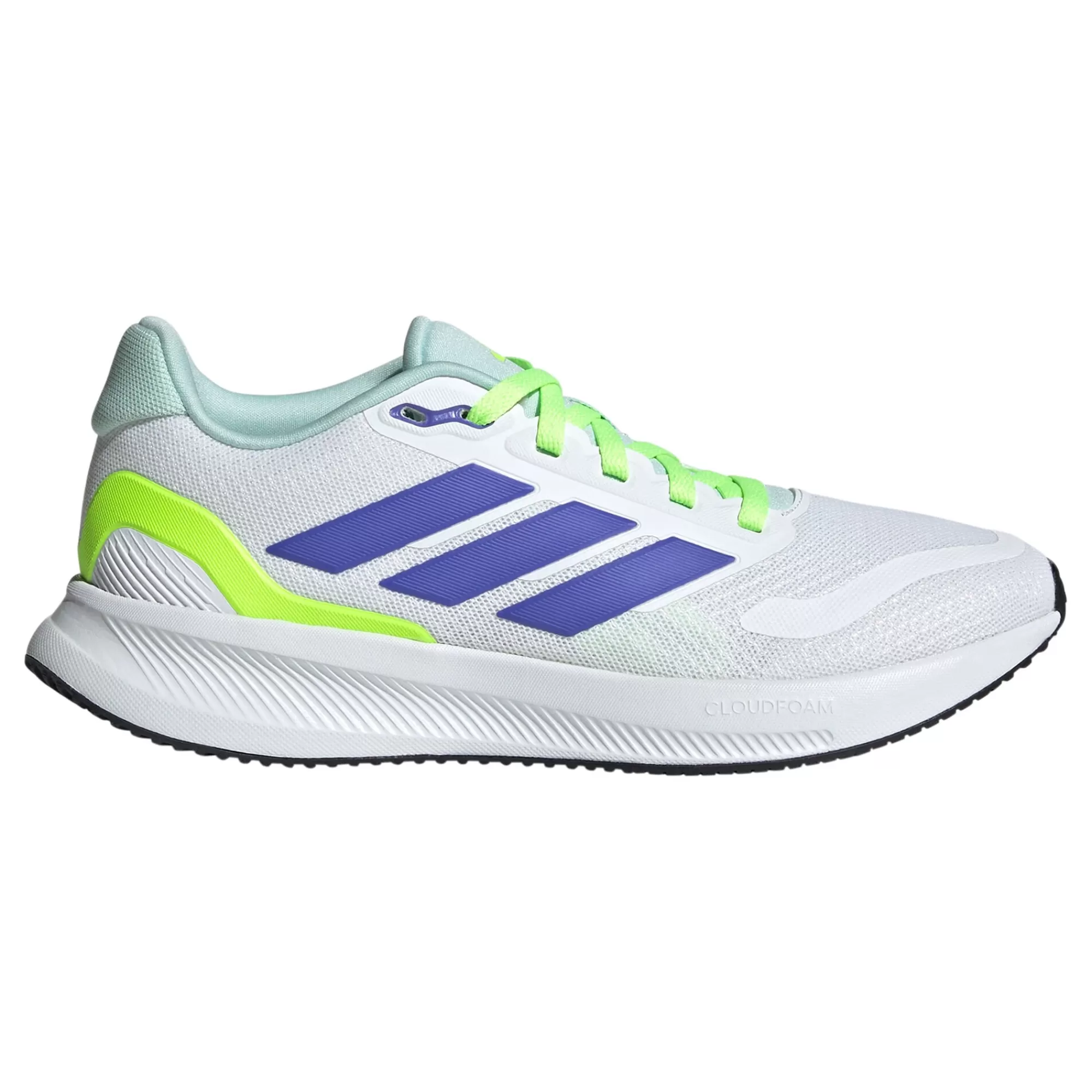 Runfalcon 5 Neutral Running Shoe Kids - White, Violet>adidas Best