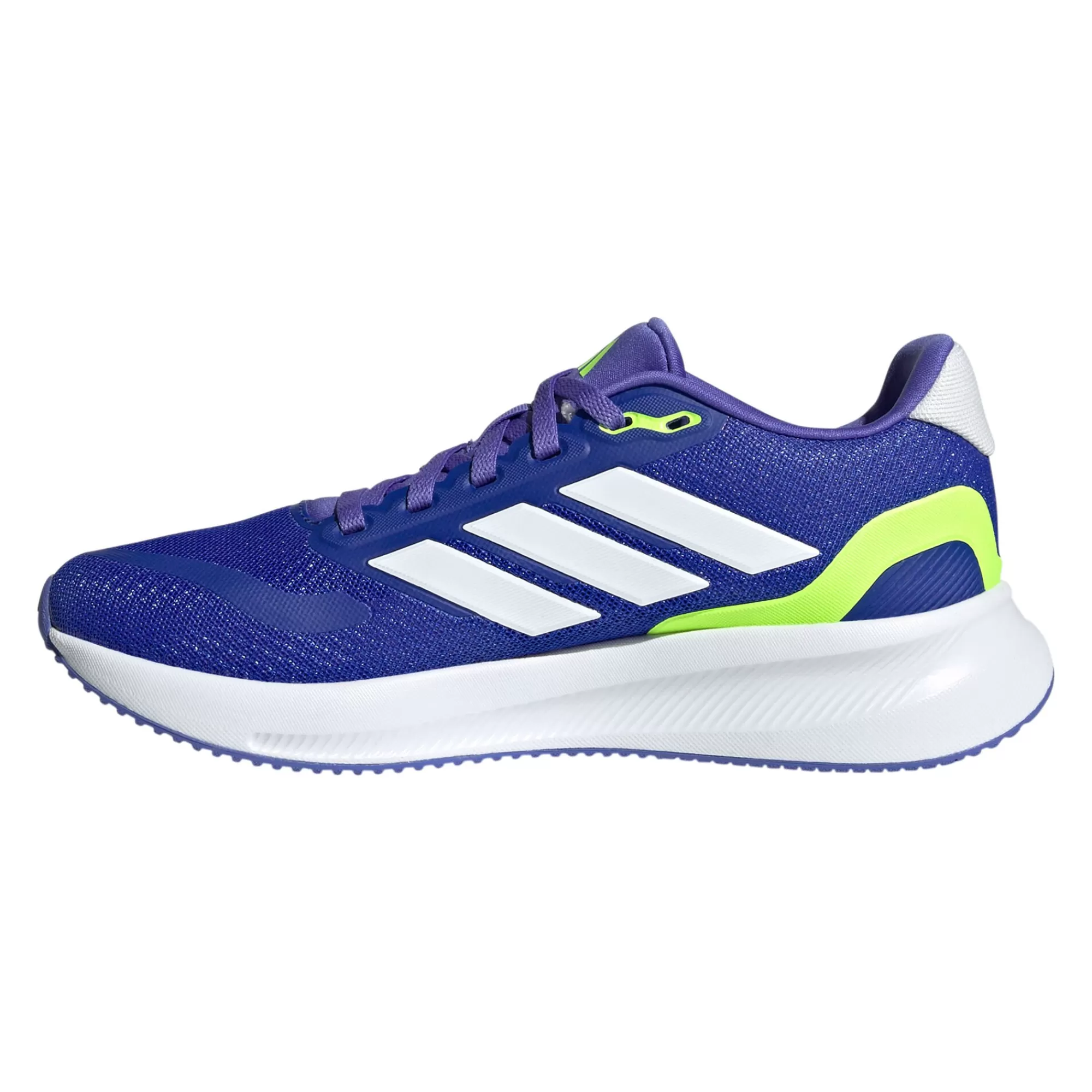 Runfalcon 5 Neutral Running Shoe Kids - White, Violet>adidas Hot