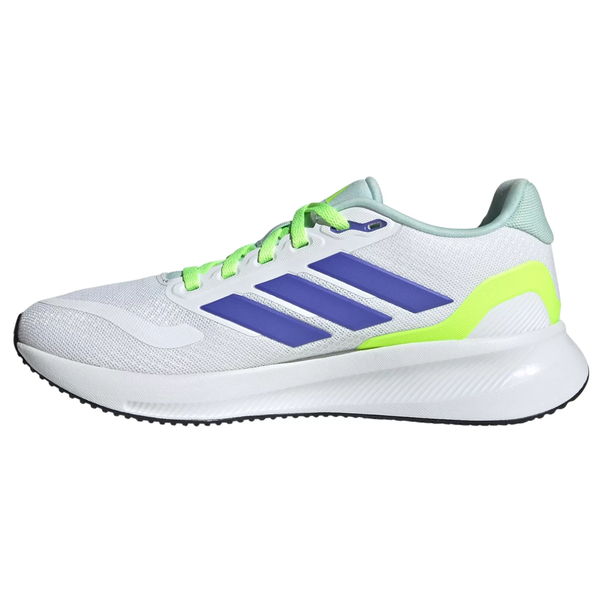 Runfalcon 5 Neutral Running Shoe Kids - White, Violet>adidas Best