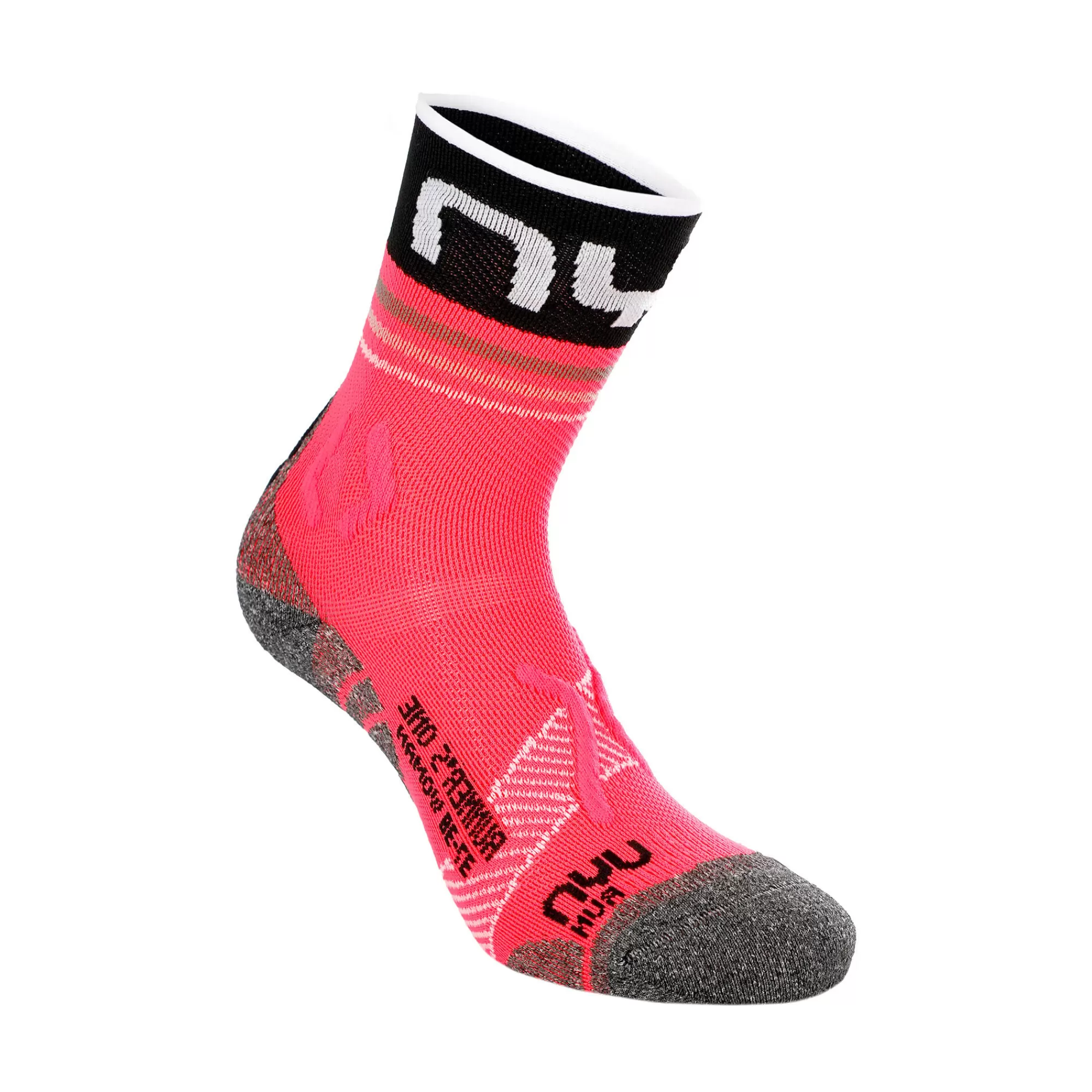 Runner's One Short Running Socks Women - Pink, Black>UYN Flash Sale