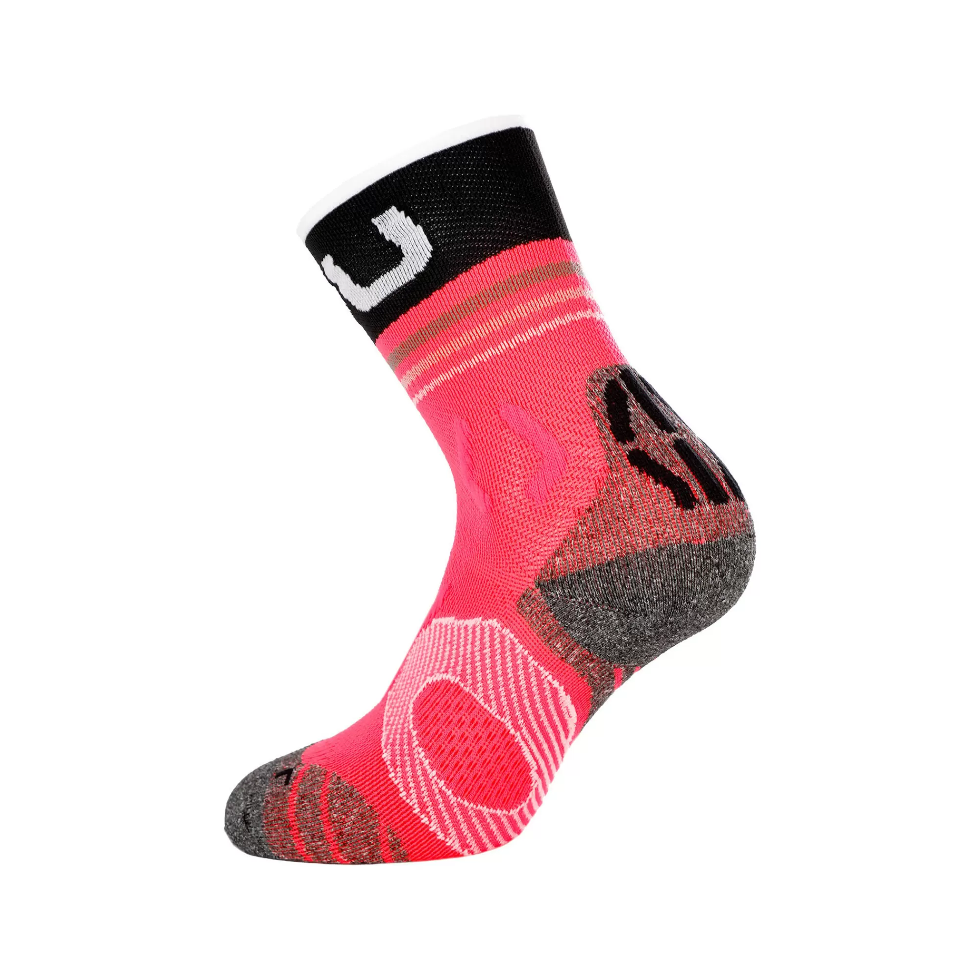 Runner's One Short Running Socks Women - Pink, Black>UYN Flash Sale
