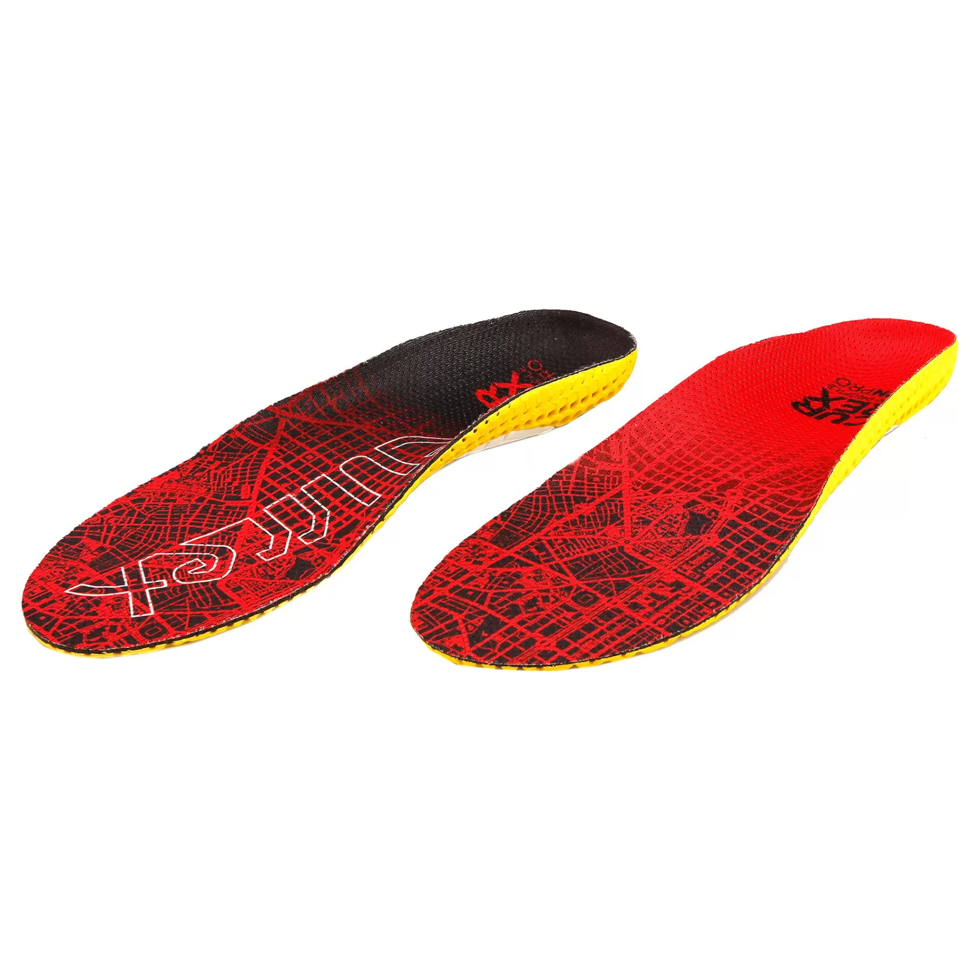 RunPro Low Insoles - Red, Yellow>CURREX Best