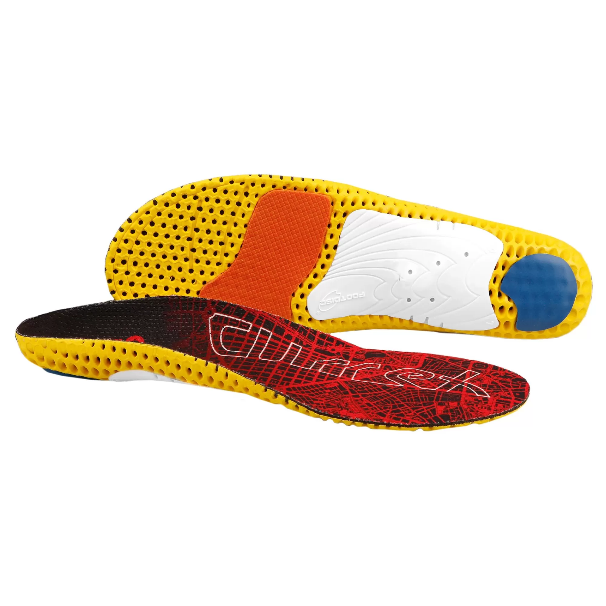 RunPro Low Insoles - Red, Yellow>CURREX Best
