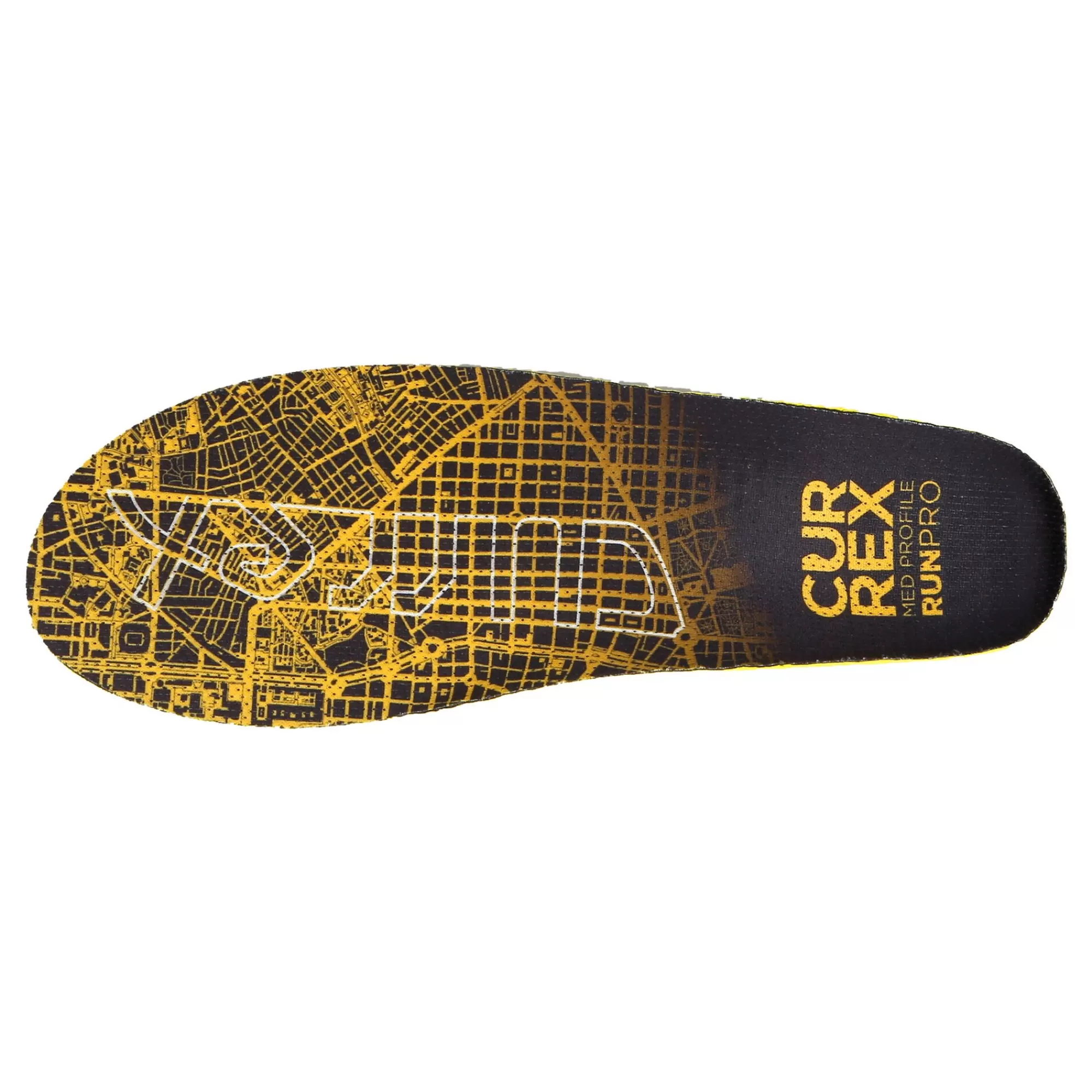 RunPro Med Insoles - Yellow, Black>CURREX Best