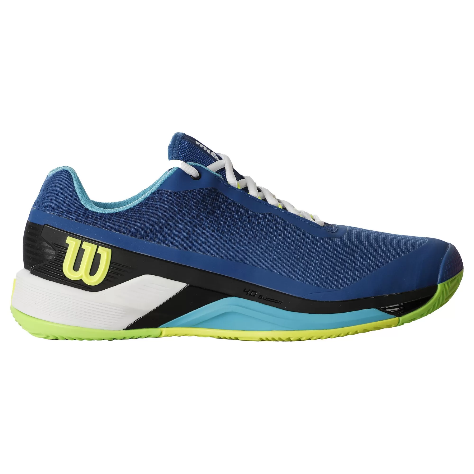 Rush 4.0 Clay Court Shoe Men - Blue, Black>Wilson Discount