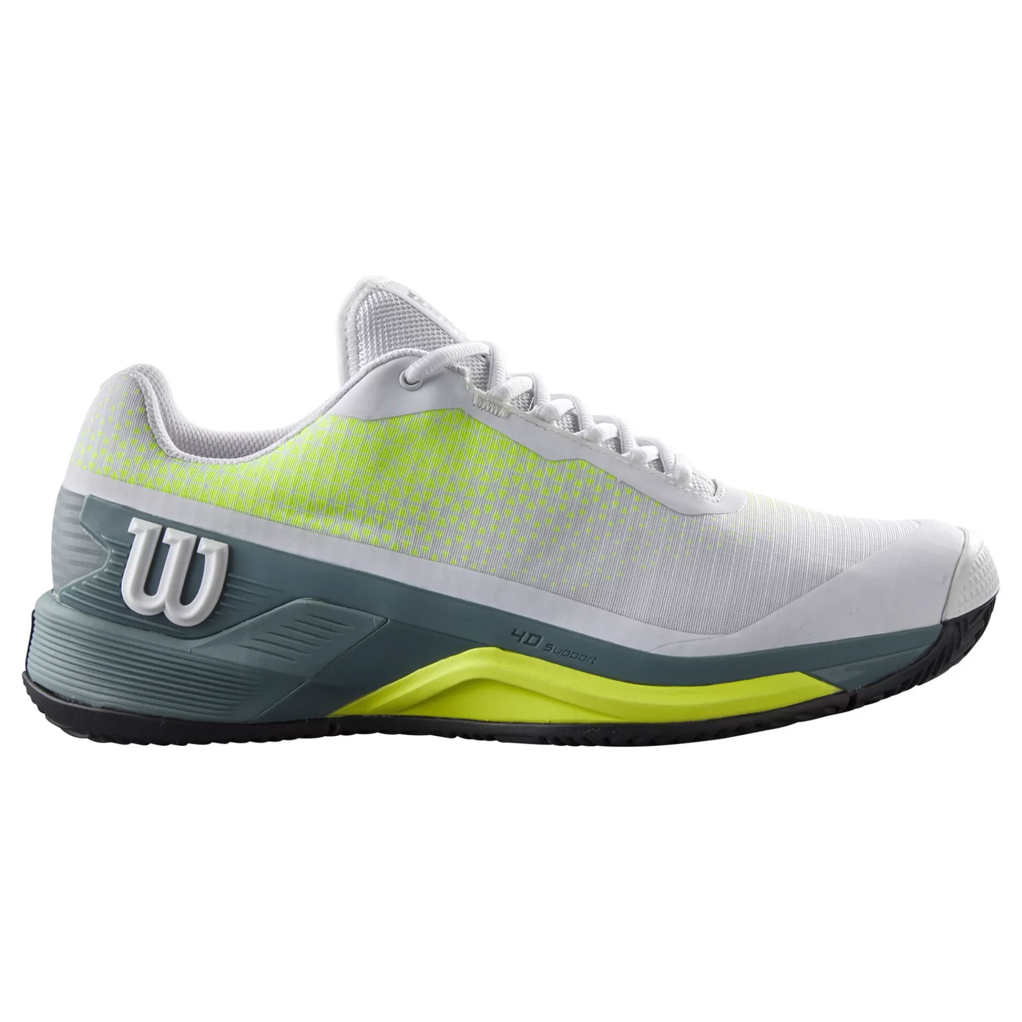 Rush Pro 4.0 Clay Court Shoe Men - White, Grey>Wilson Sale