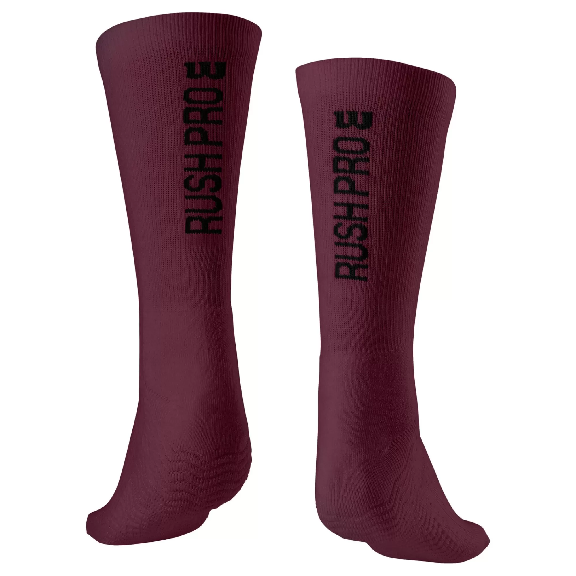 Rush Pro Crew Tennis Socks - Berry, Black>Wilson Online