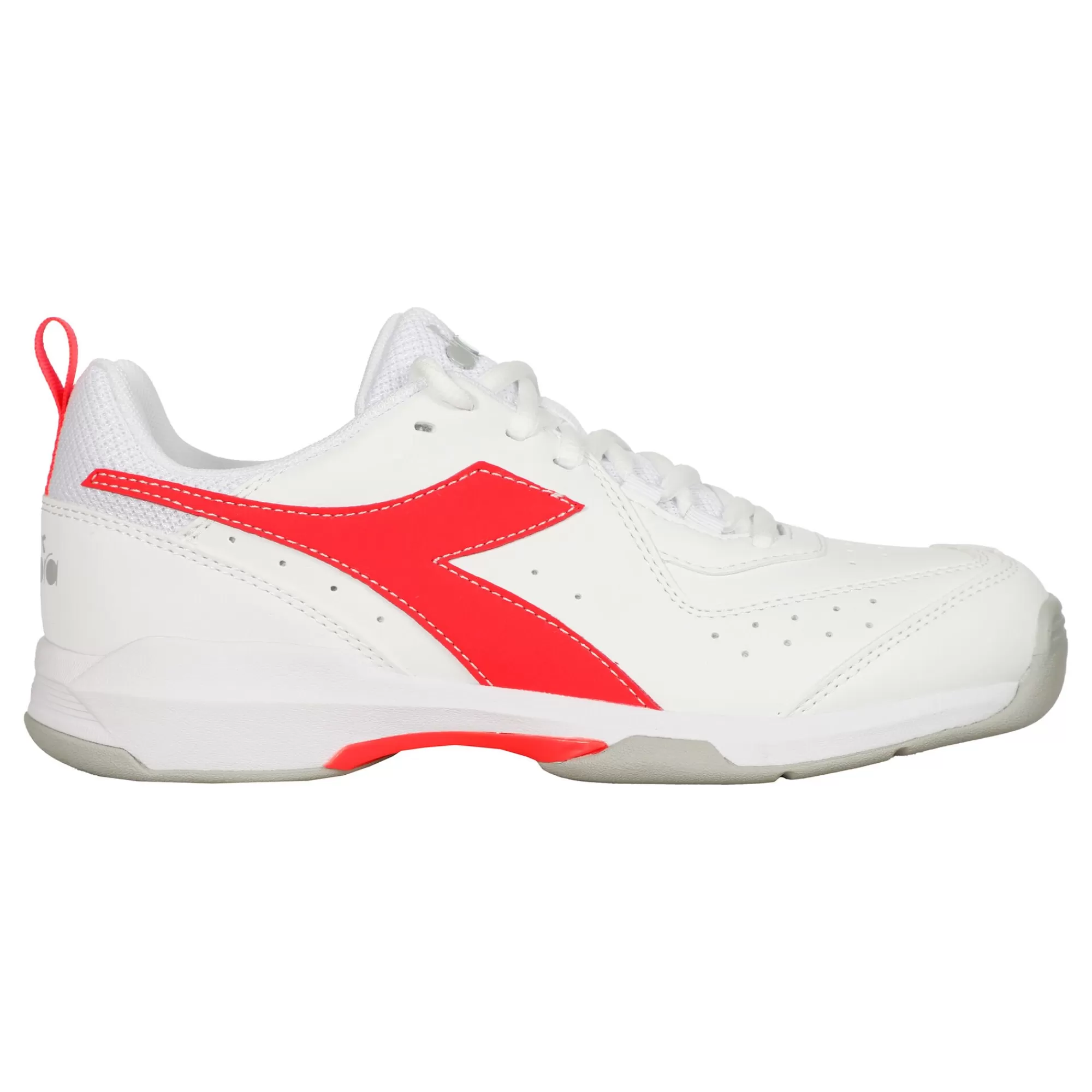 S. Challenge 5 SL Carpet Shoe Women - White, Coral>Diadora Cheap