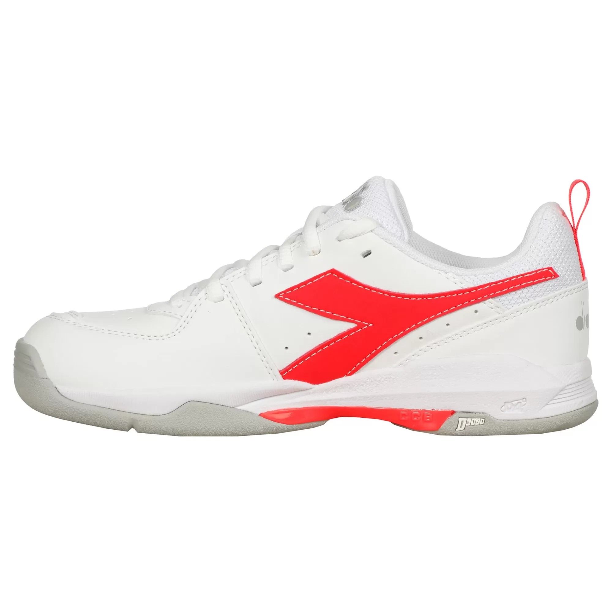 S. Challenge 5 SL Carpet Shoe Women - White, Coral>Diadora Cheap