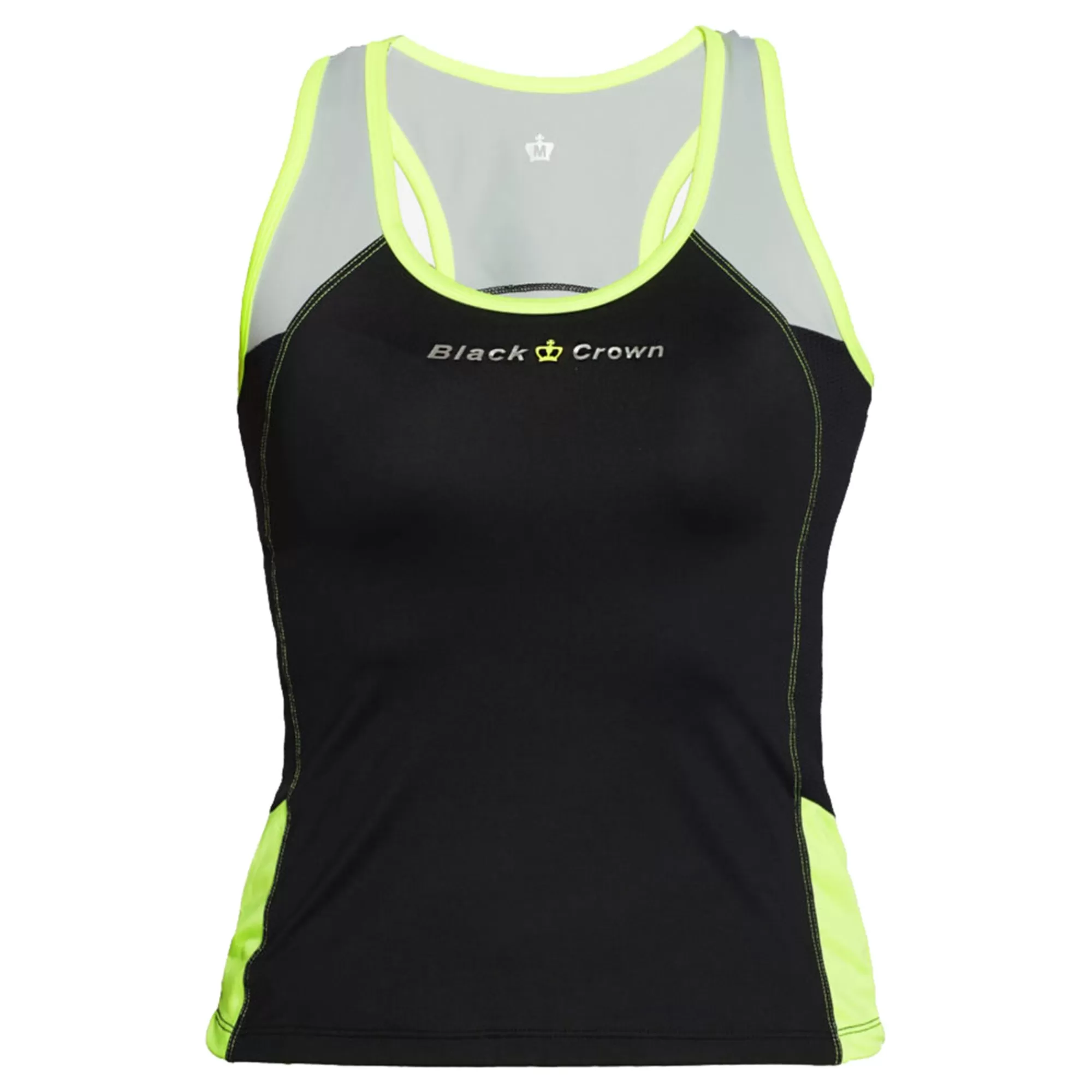Santander T-Shirt Women - Black, Lime>Black Crown Cheap