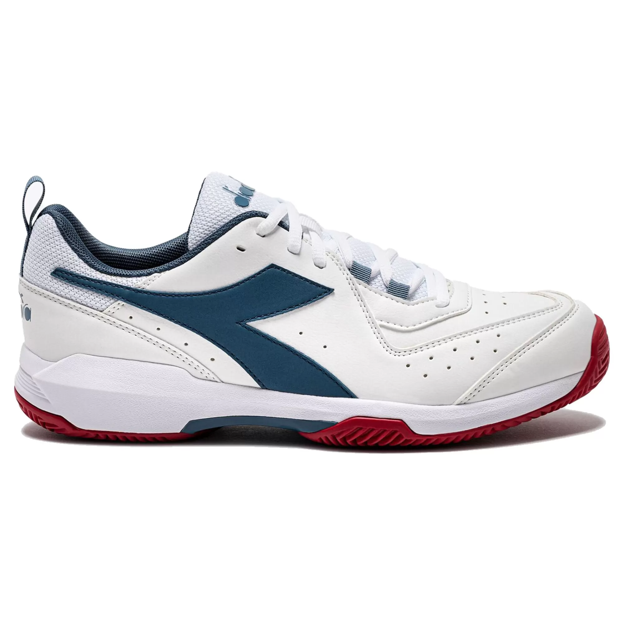 S.Challenge 5 Sl Clay Court Shoe Men - White, Petrol>Diadora New