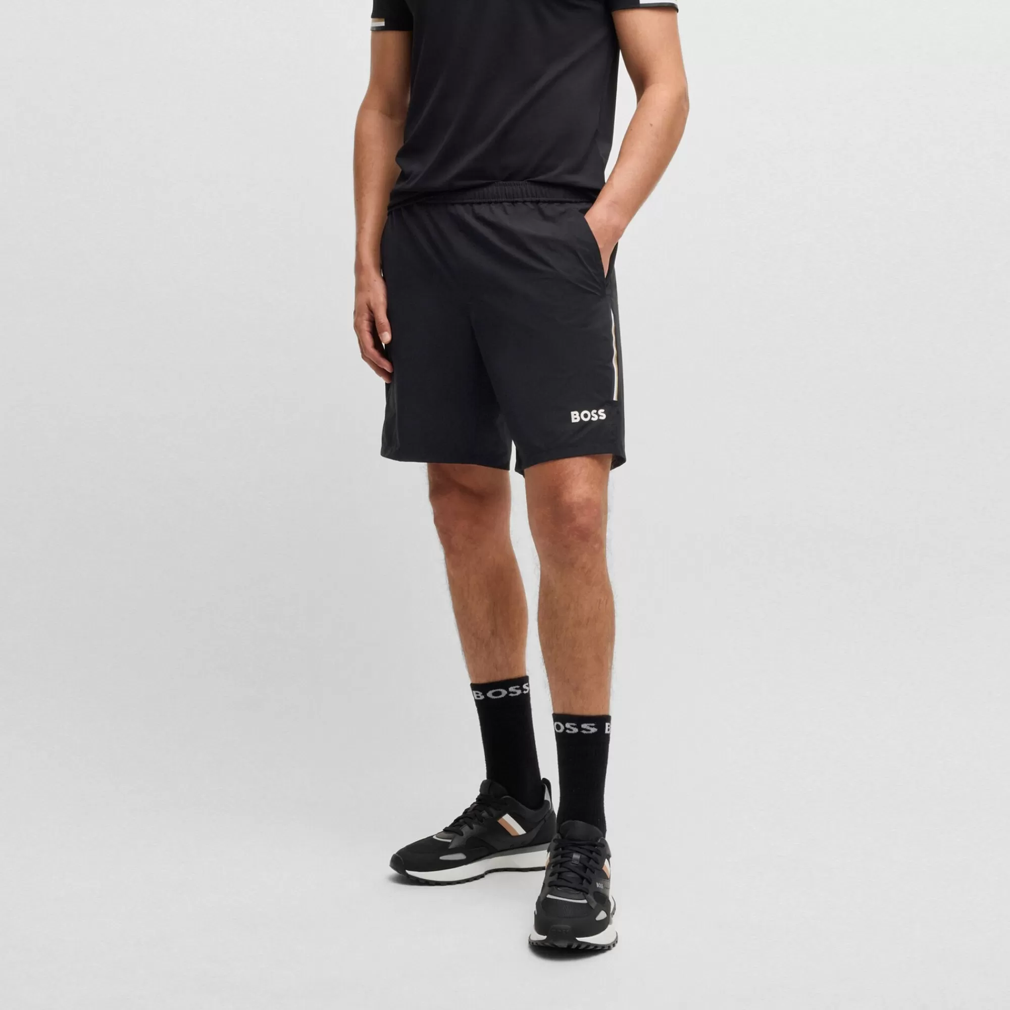 Score TOC 9inch Shorts Men - Dark Blue>BOSS Best Sale