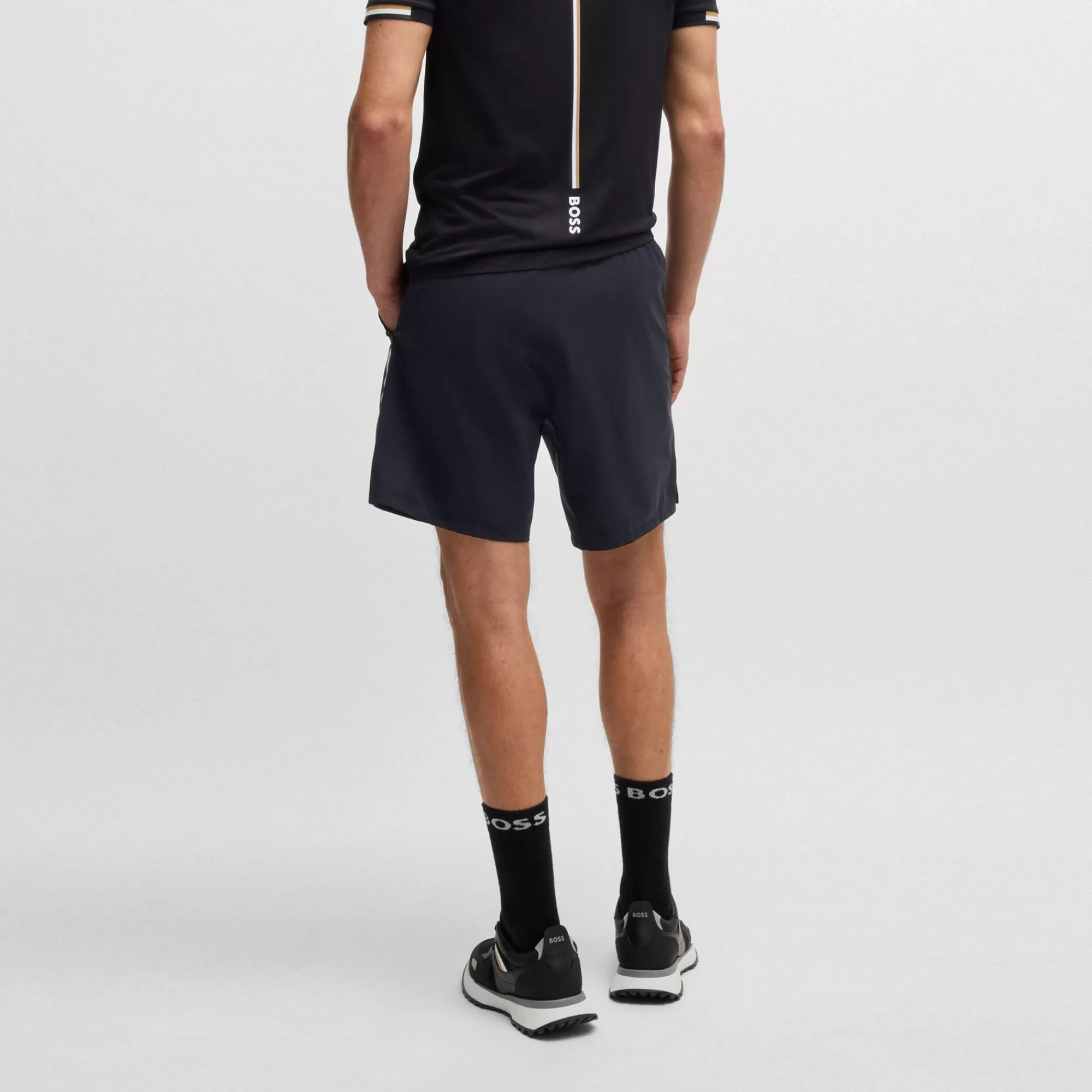 Score TOC 9inch Shorts Men - Dark Blue>BOSS Best Sale