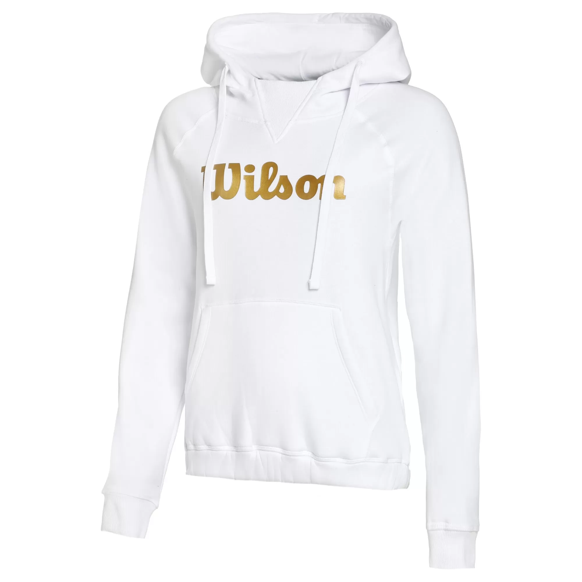 Script Hoody Women - White, Gold>Wilson Outlet