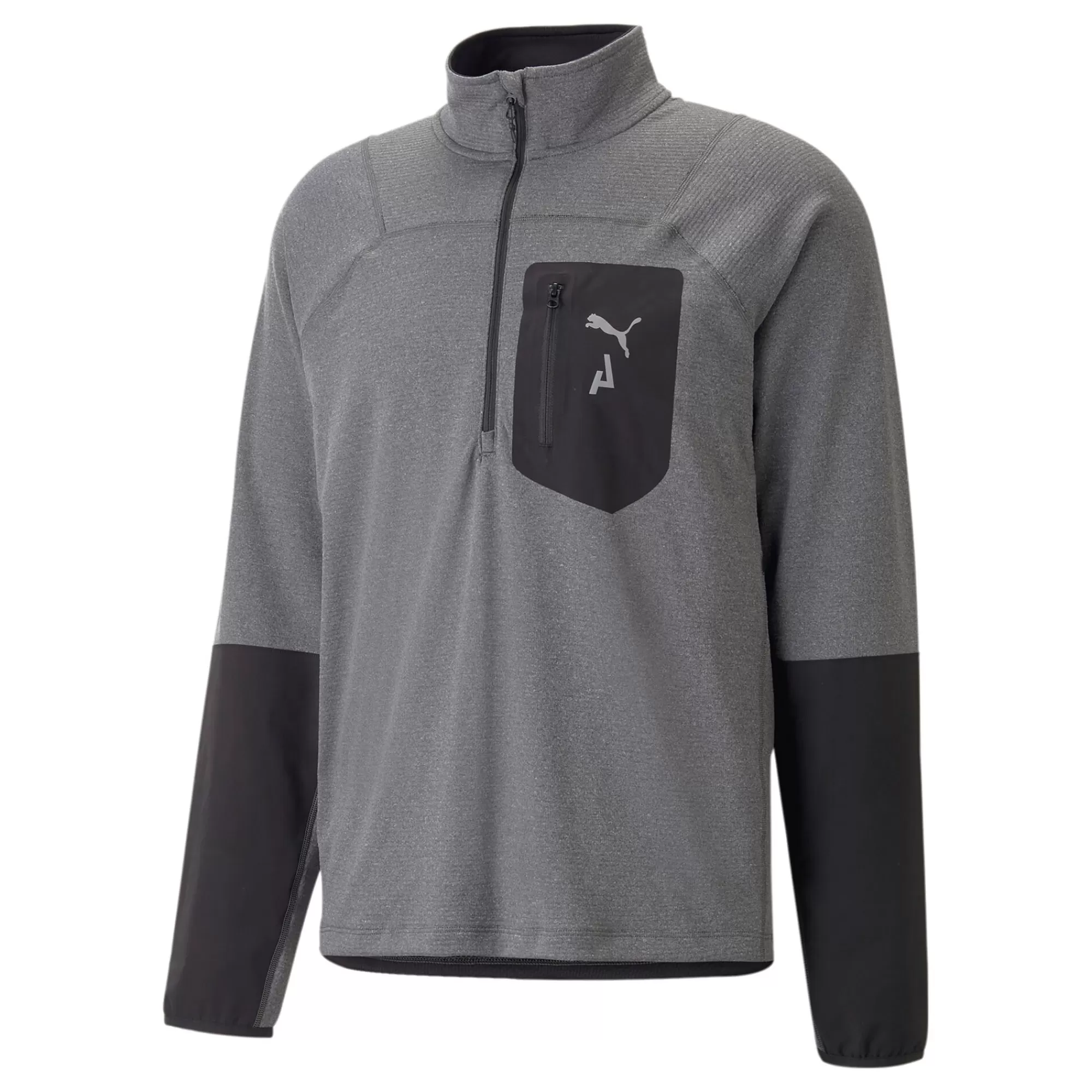 Seasons Raincell Half-Zip Running Top Men - Grey, Black>Puma Store