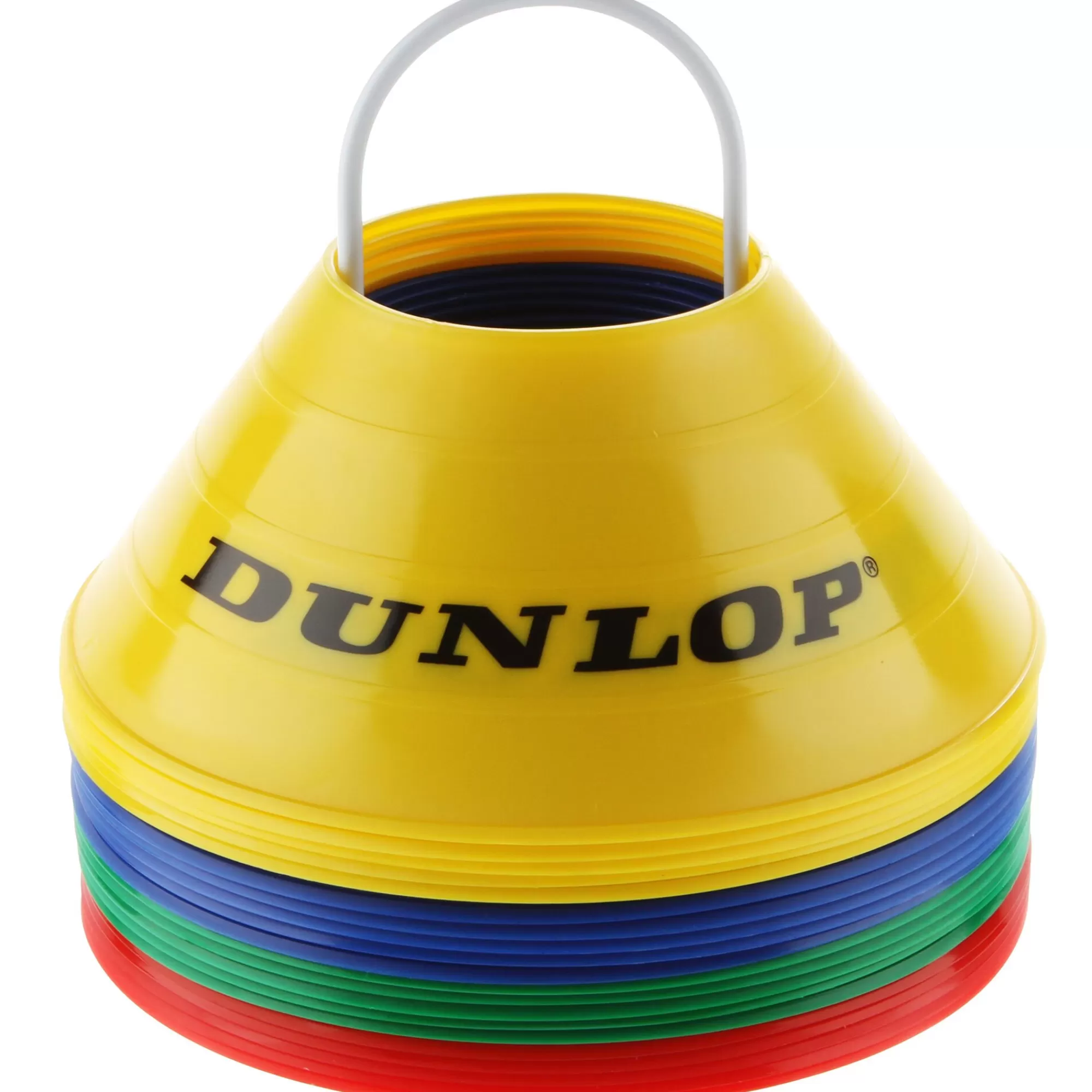 Set Marking Cones 20 Pack - Yellow, Blue>Dunlop Fashion