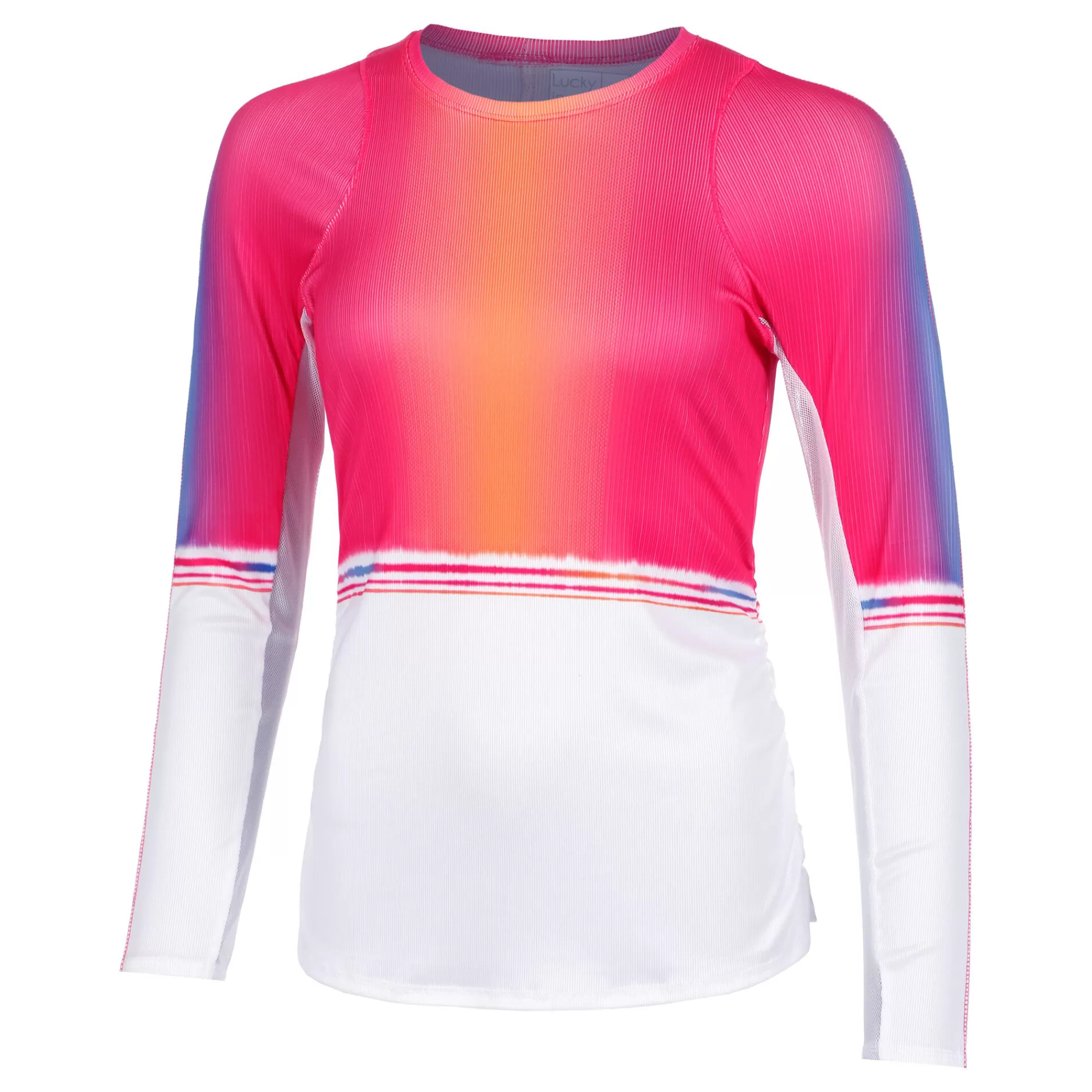 Shockin Radiance Long Sleeve Women - White, Multicoloured>Lucky in Love Store