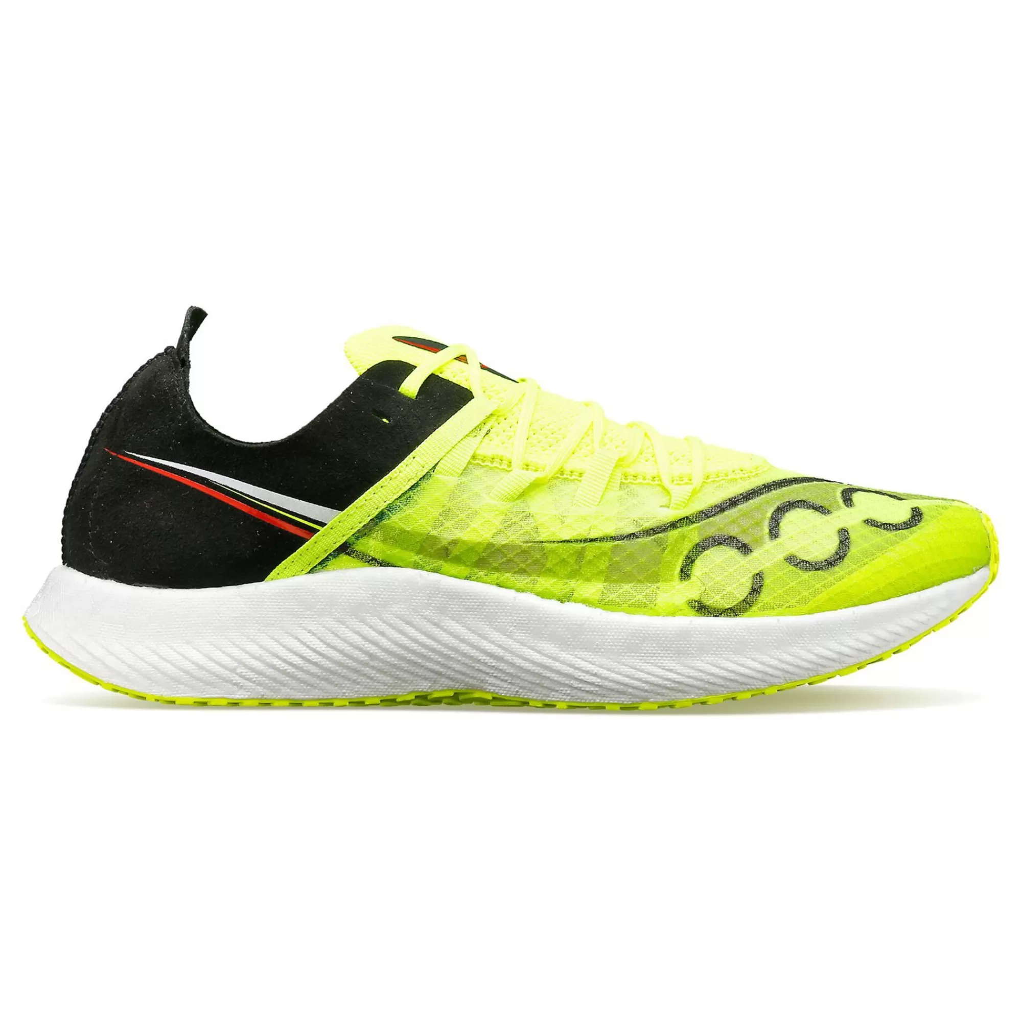 Sinister Competition Running Shoe Men - Neon Yellow, Black>Saucony New