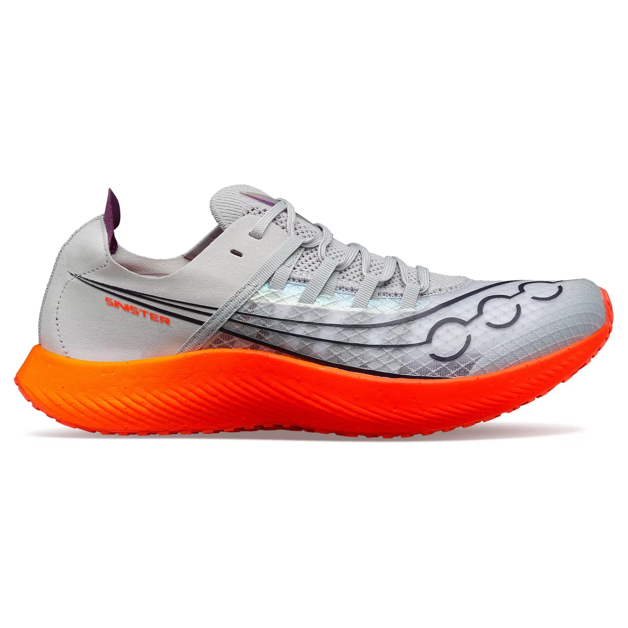 Sinister Competition Running Shoe Men - White, Orange>Saucony Discount