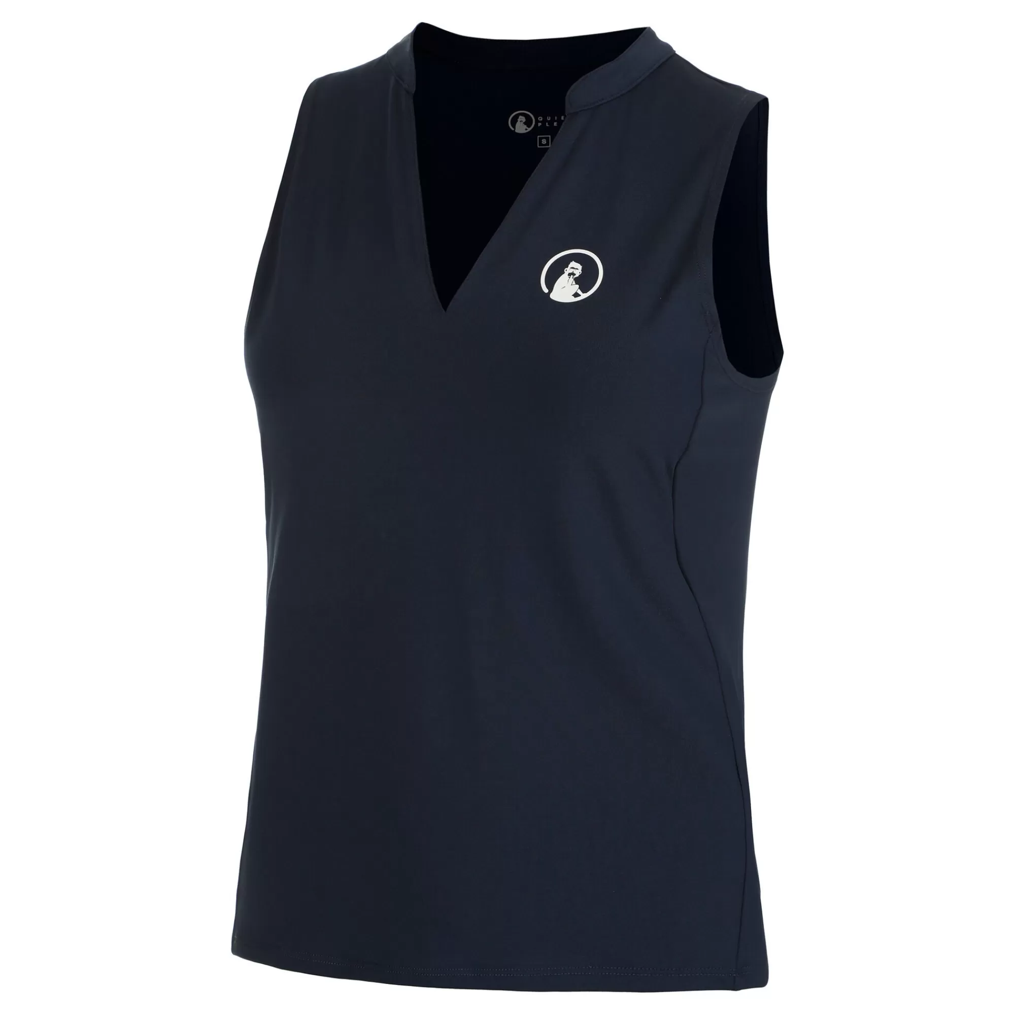 Slice Tank Top Women - Dark Blue>Quiet Please Clearance