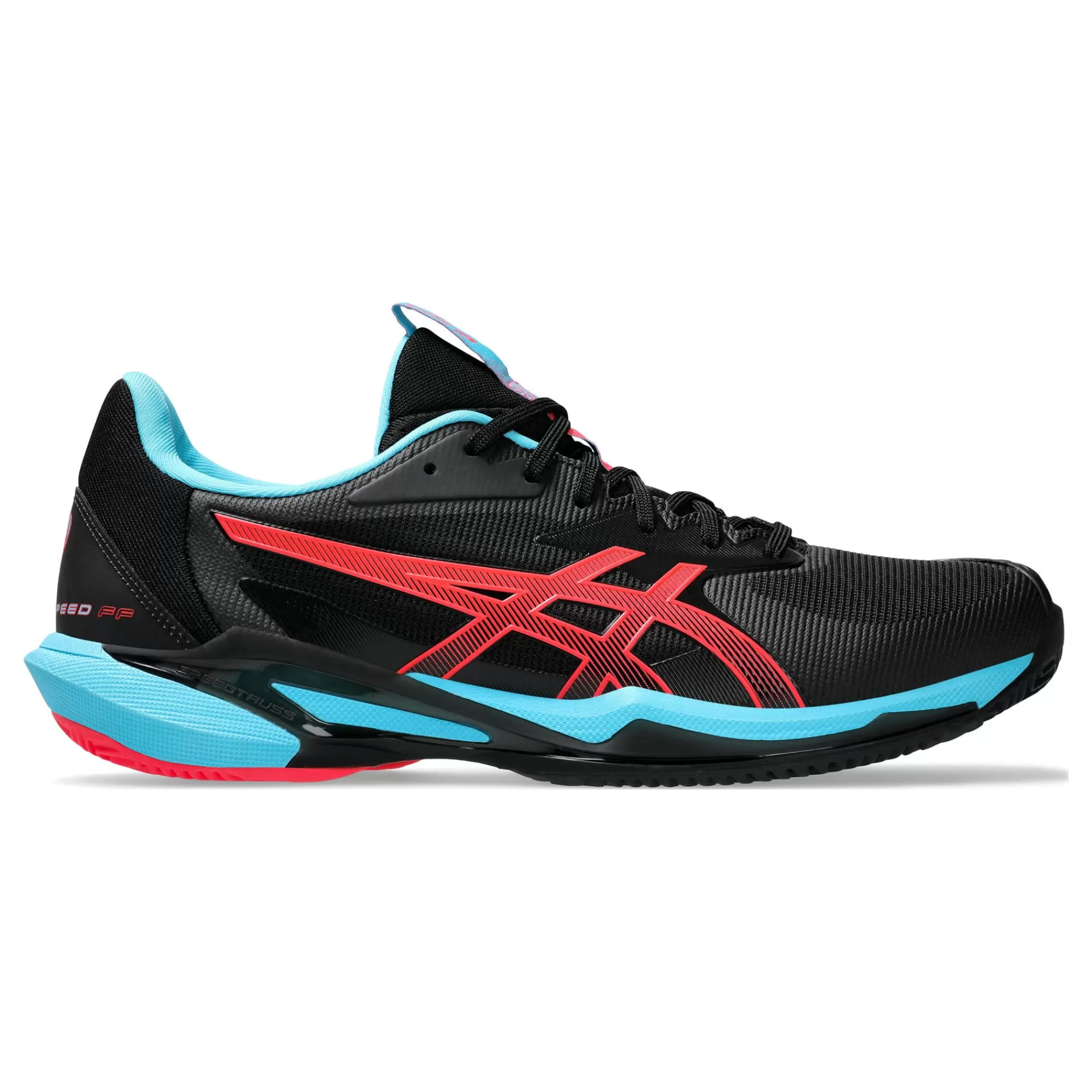 Solution Speed FF 3 Clay Court Shoe Men - Black, Red>ASICS Shop