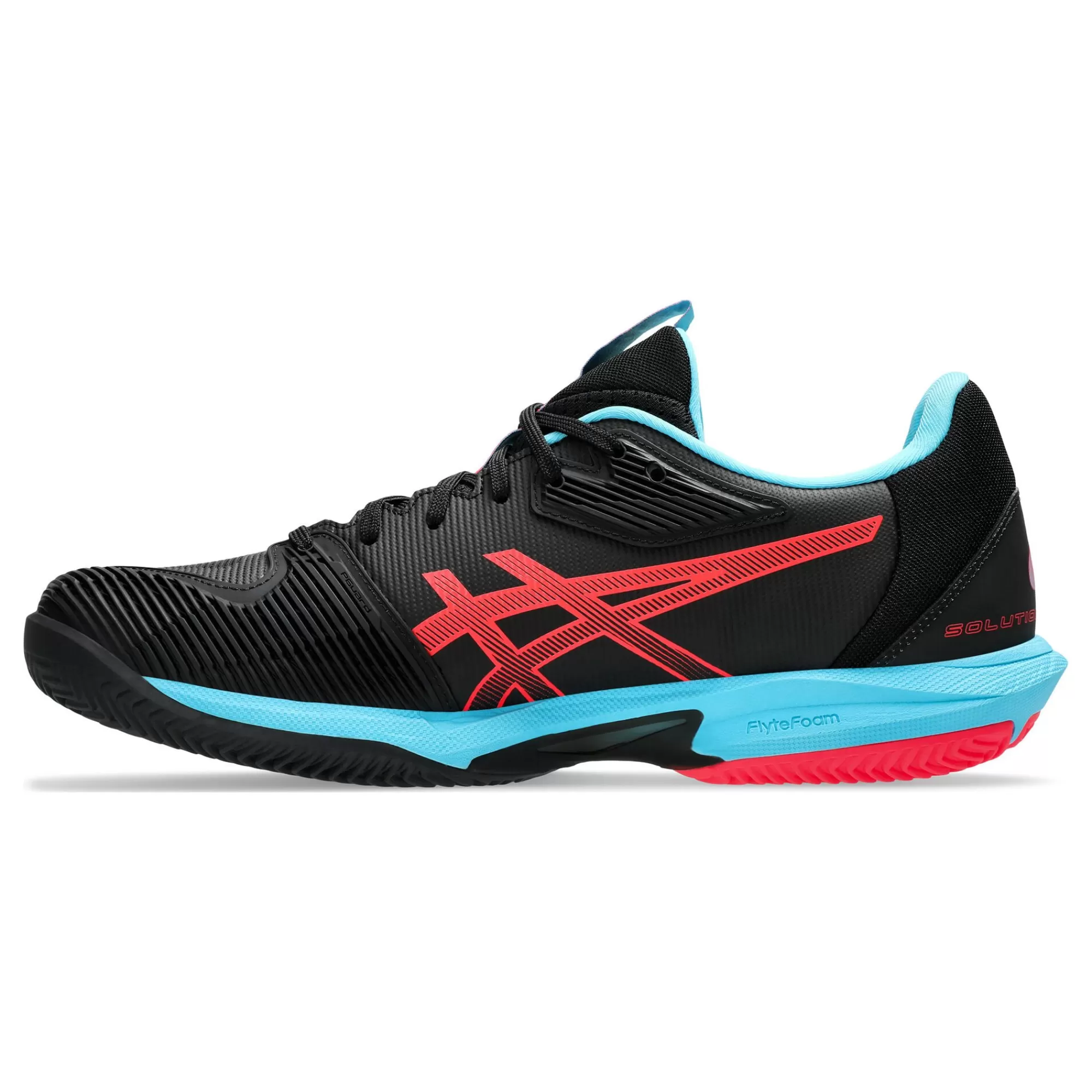 Solution Speed FF 3 Clay Court Shoe Men - Black, Red>ASICS Shop