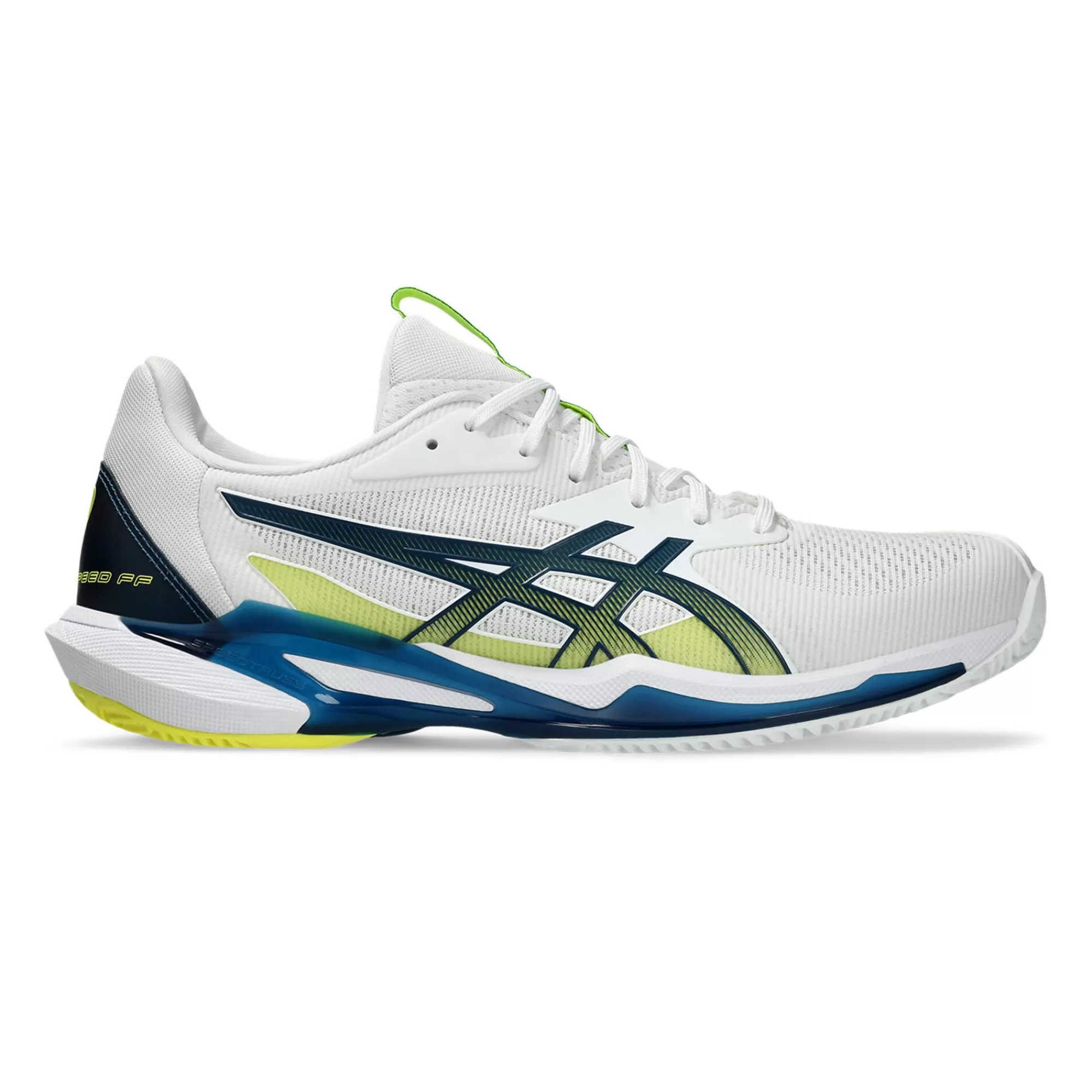 Solution Speed FF 3 Clay Court Shoe Men - White, Multicoloured>ASICS Hot