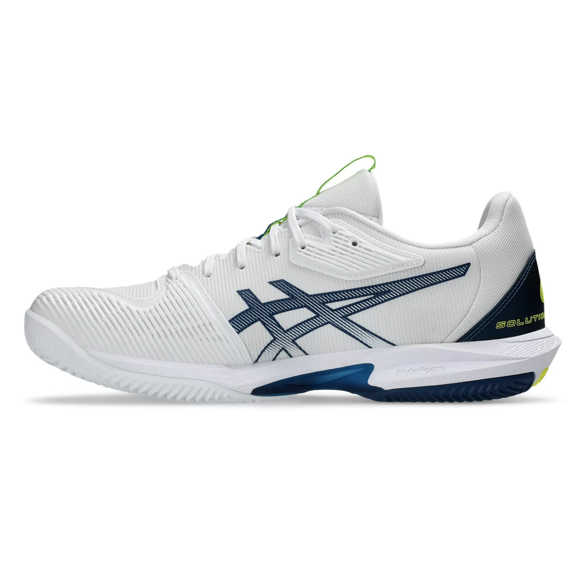 Solution Speed FF 3 Clay Court Shoe Men - White, Multicoloured>ASICS Hot