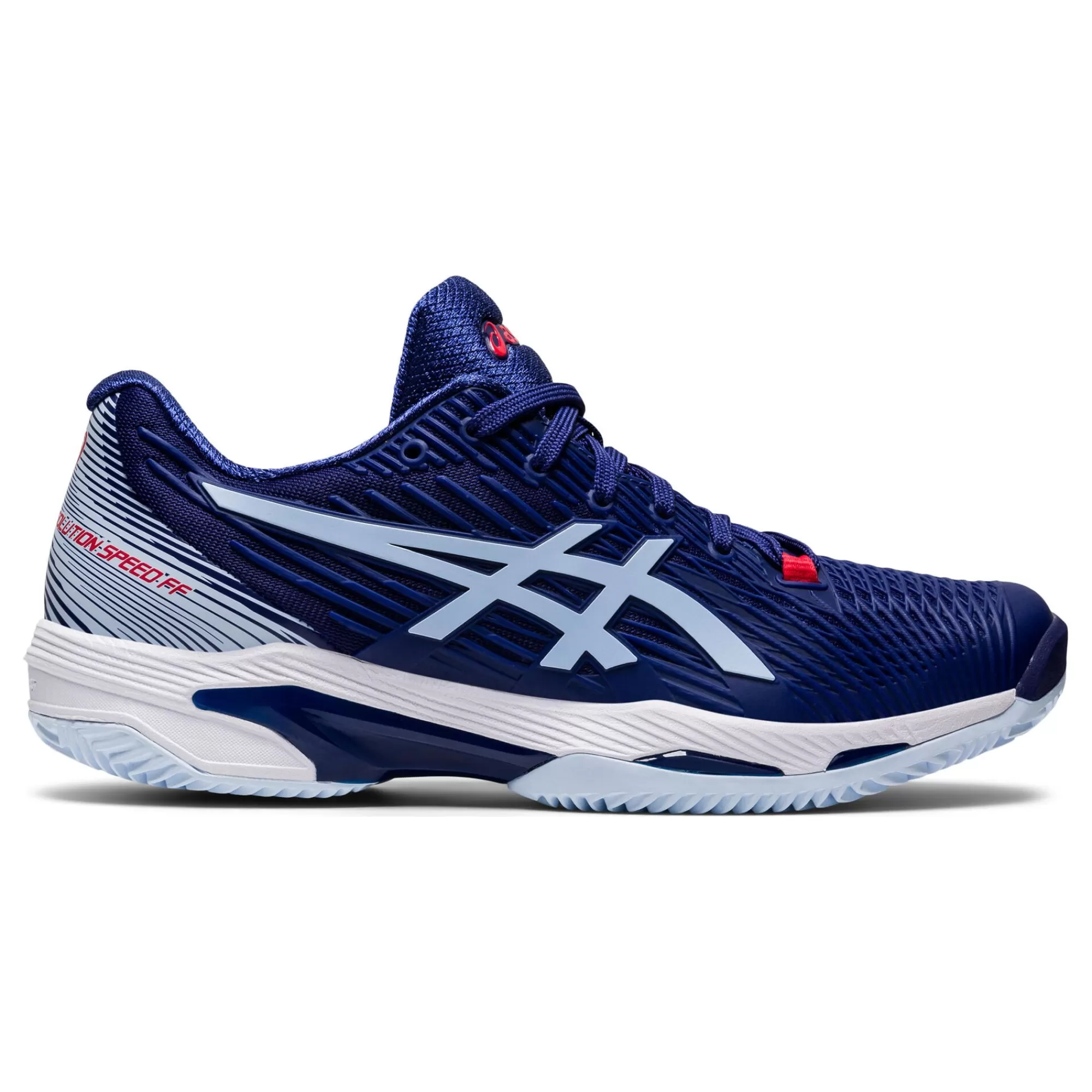 Solution Speed FF 2 Clay Court Shoe Women - Dark Blue, Light Blue>ASICS Best Sale