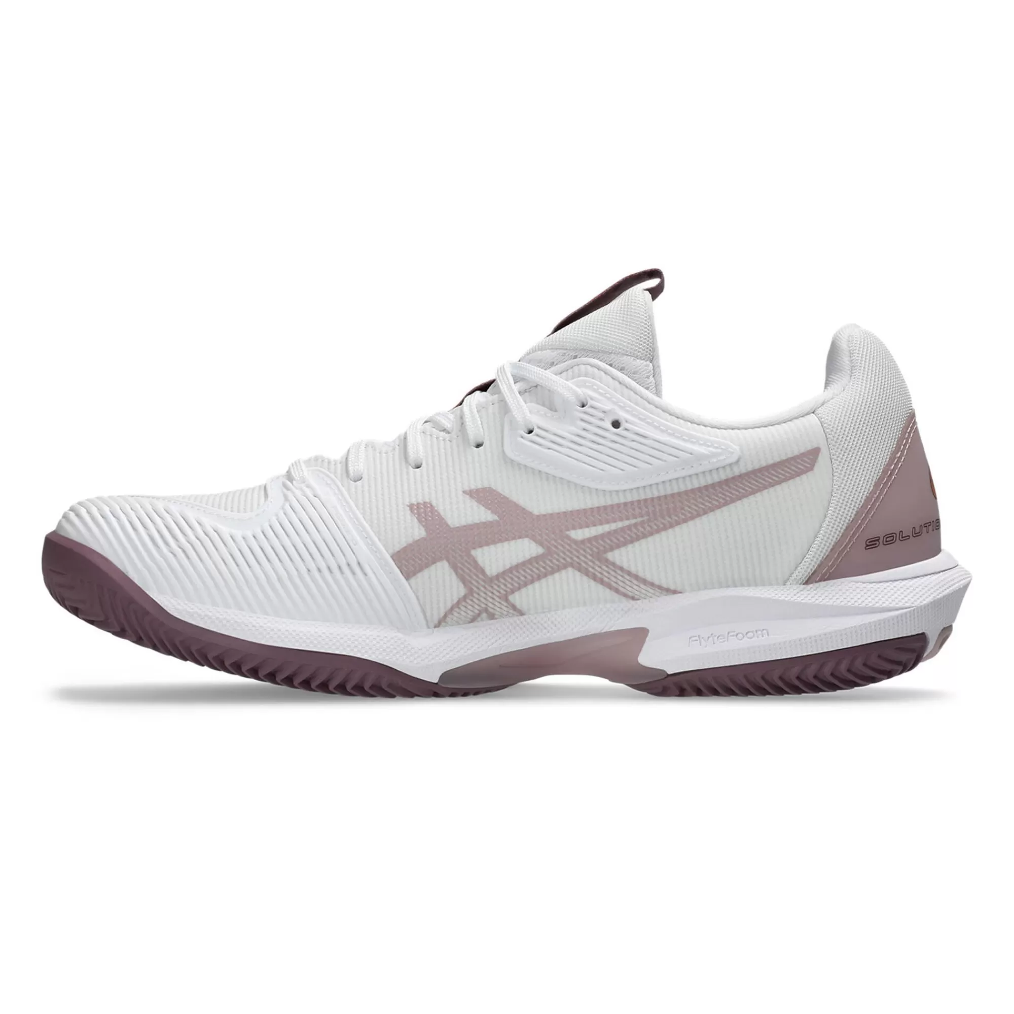 Solution Speed FF 3 Clay Court Shoe Women - White, Brown>ASICS Cheap