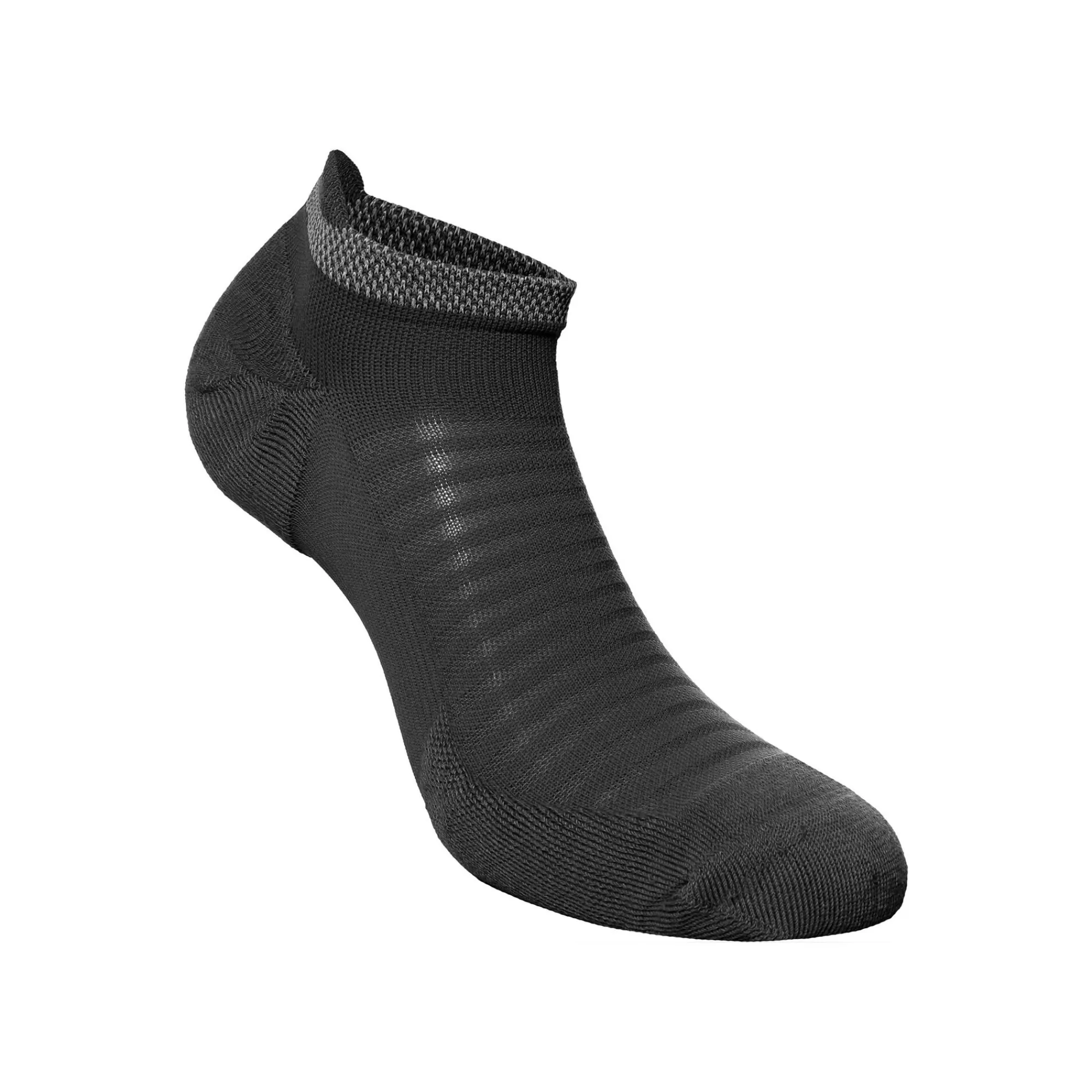 Spark Cushioned No-Show Running Socks - Black, Grey>Nike Cheap