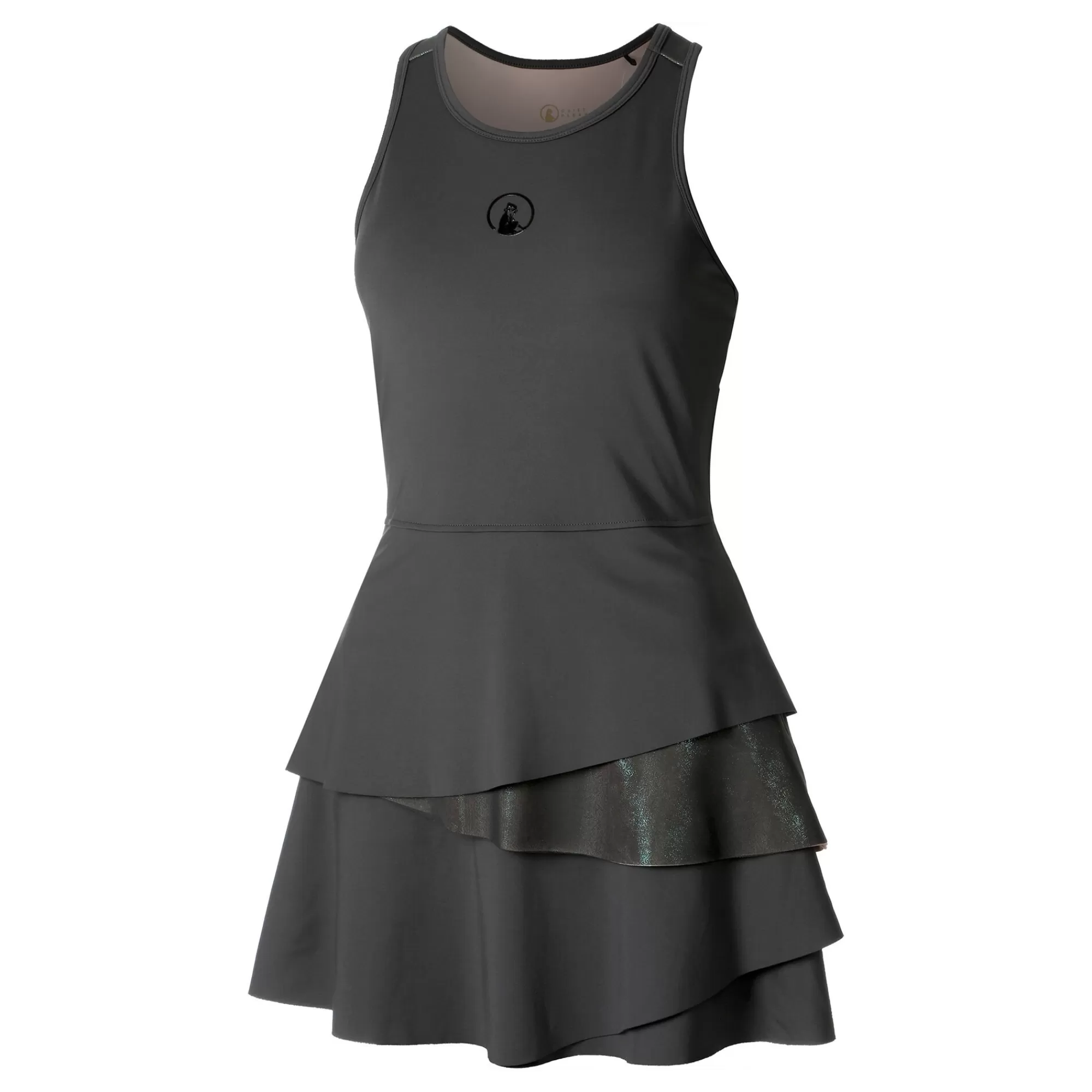 Sparkle Cross Flounce Dress Women ->Quiet Please Flash Sale