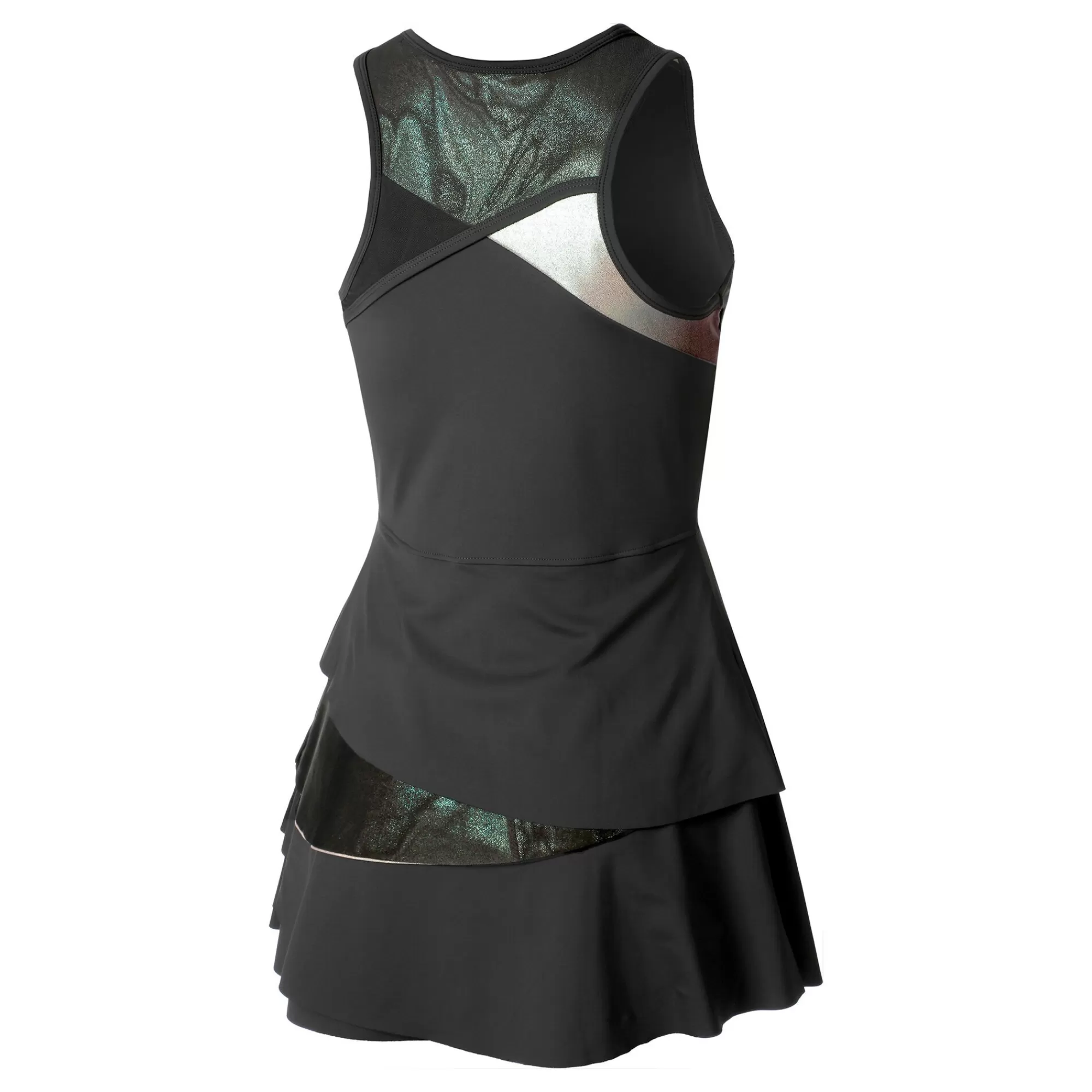 Sparkle Cross Flounce Dress Women ->Quiet Please Flash Sale