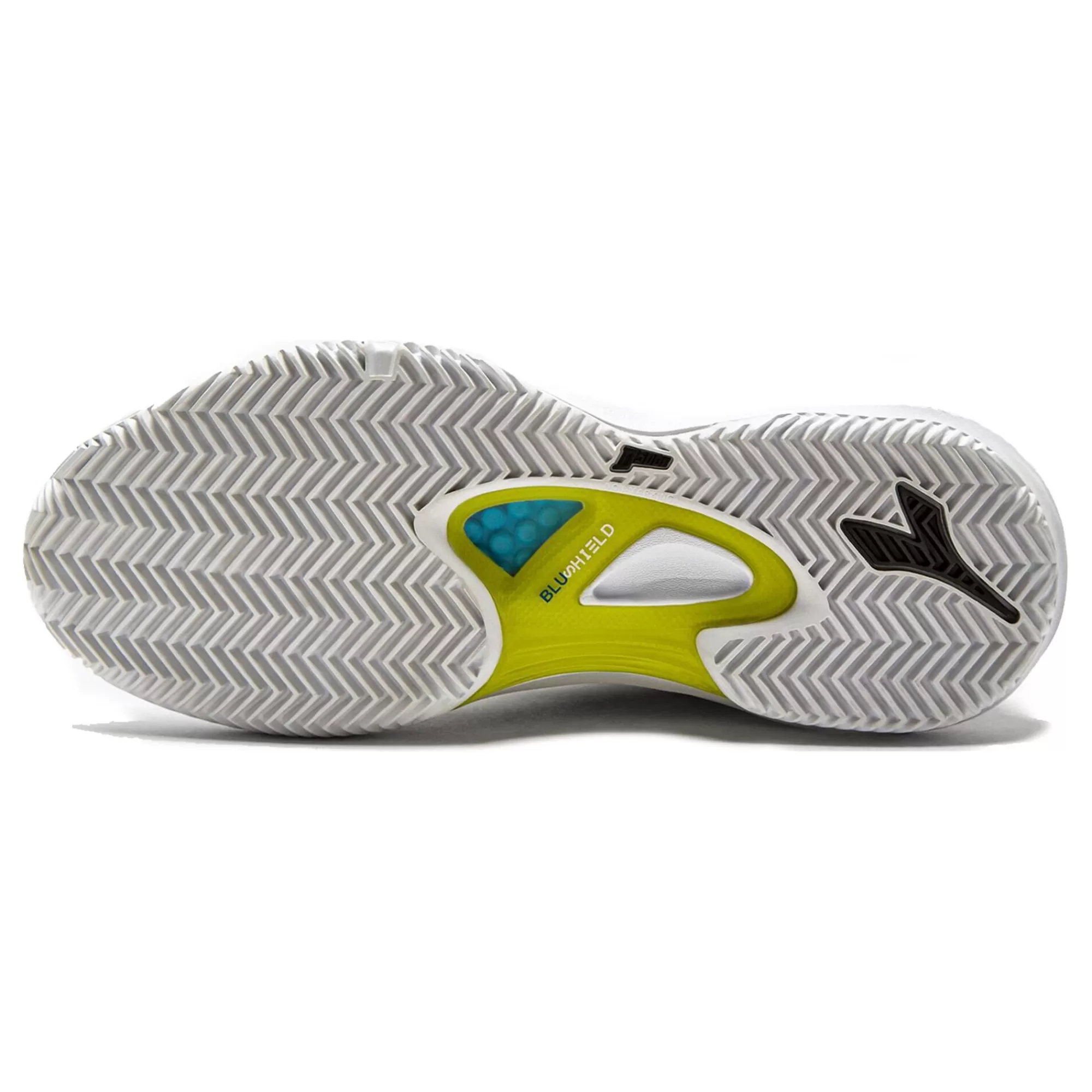 Speed Blushield Fly 4+ Clay Court Shoe Women - White, Neon Yellow>Diadora Flash Sale