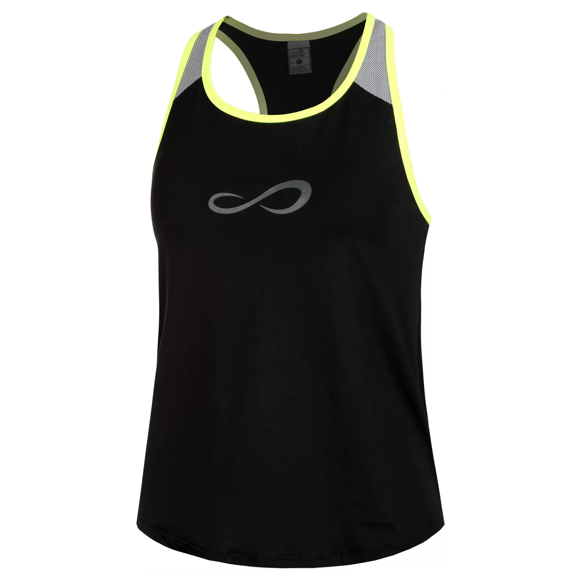Speed II Tank Top Women - Black, Yellow>Endless Outlet
