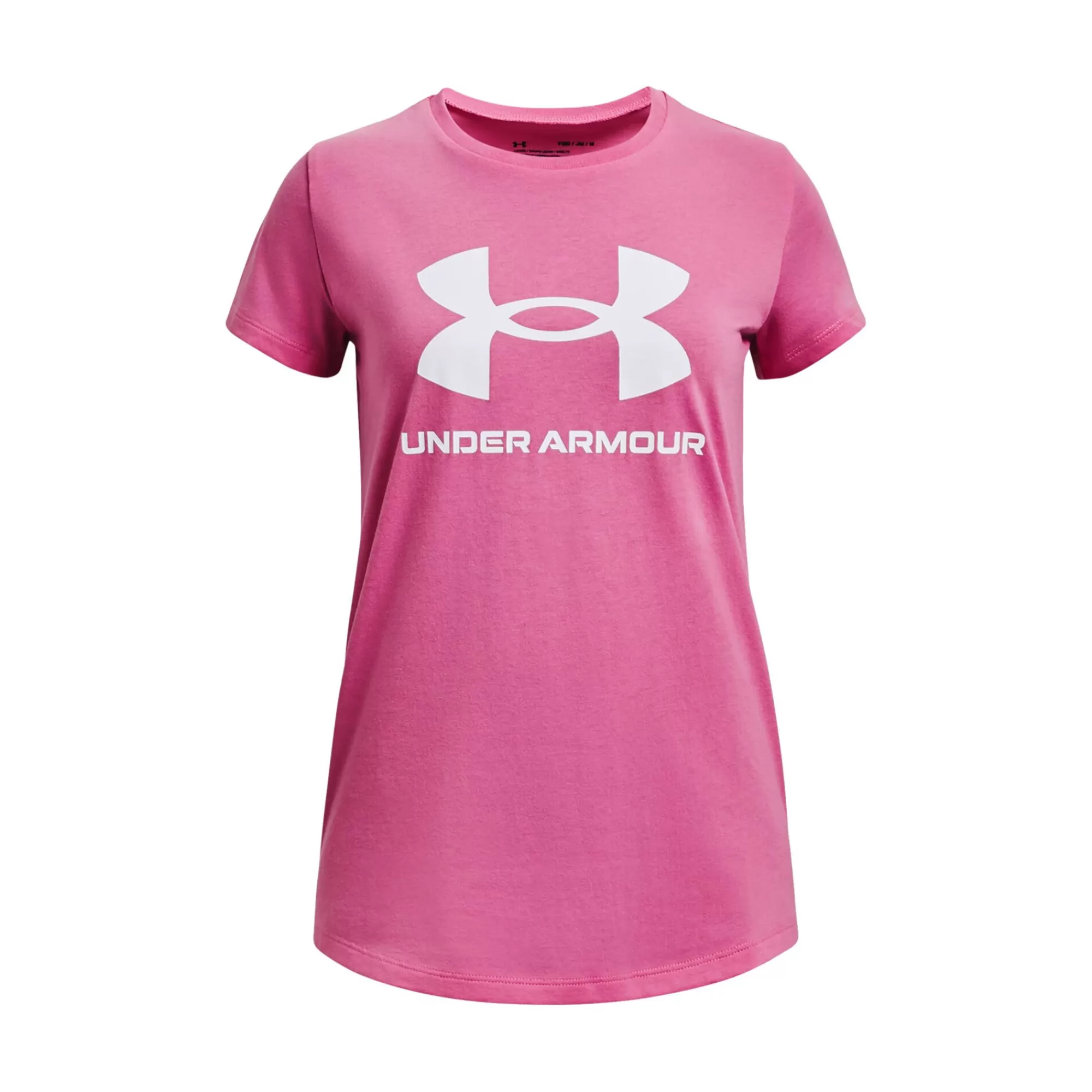 Sportstyle Logo T-Shirt Girls - Pink, Pink>Under Armour Best
