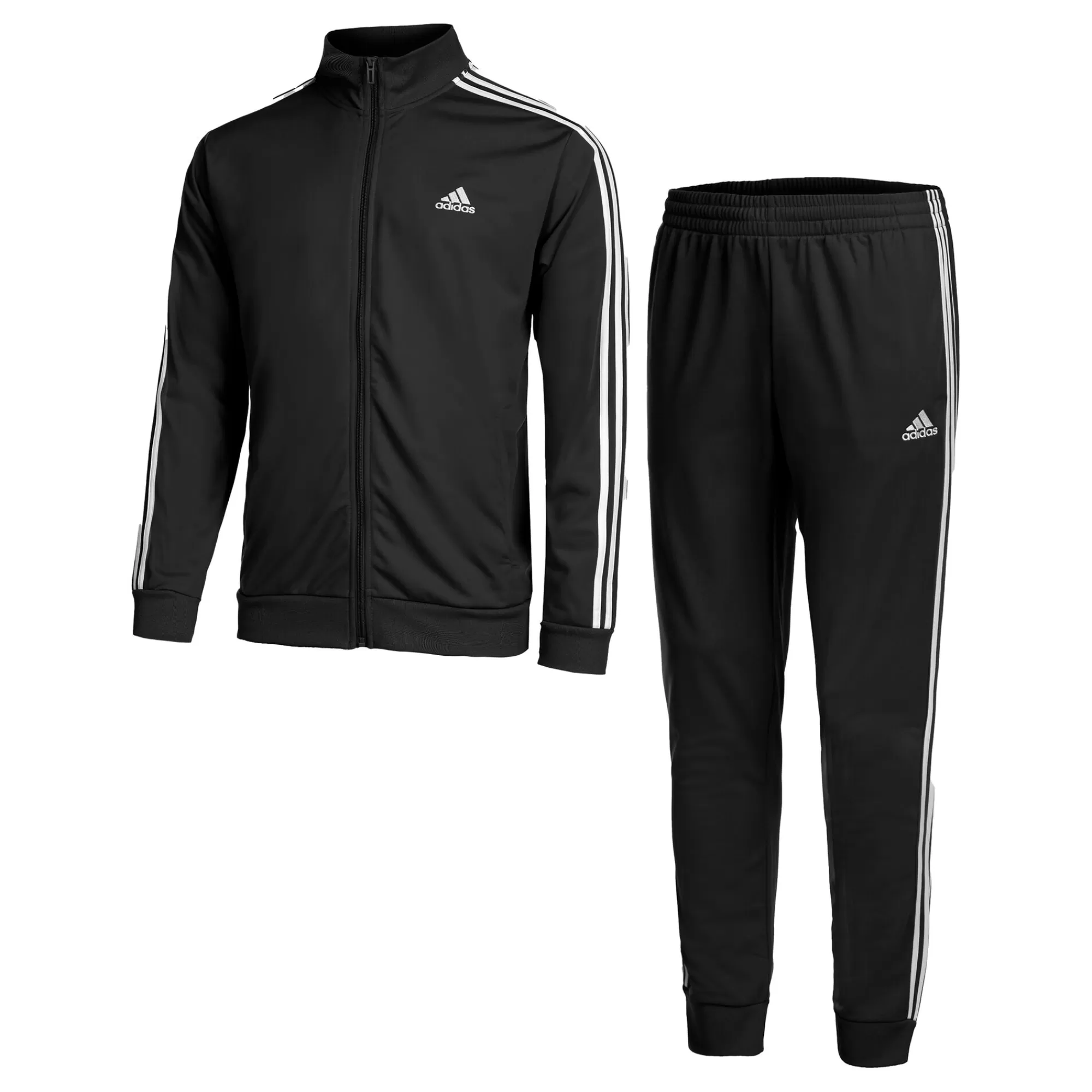 Sportswear Basic 3-Stripes Tricot Tracksuit Men - Black, White>adidas New