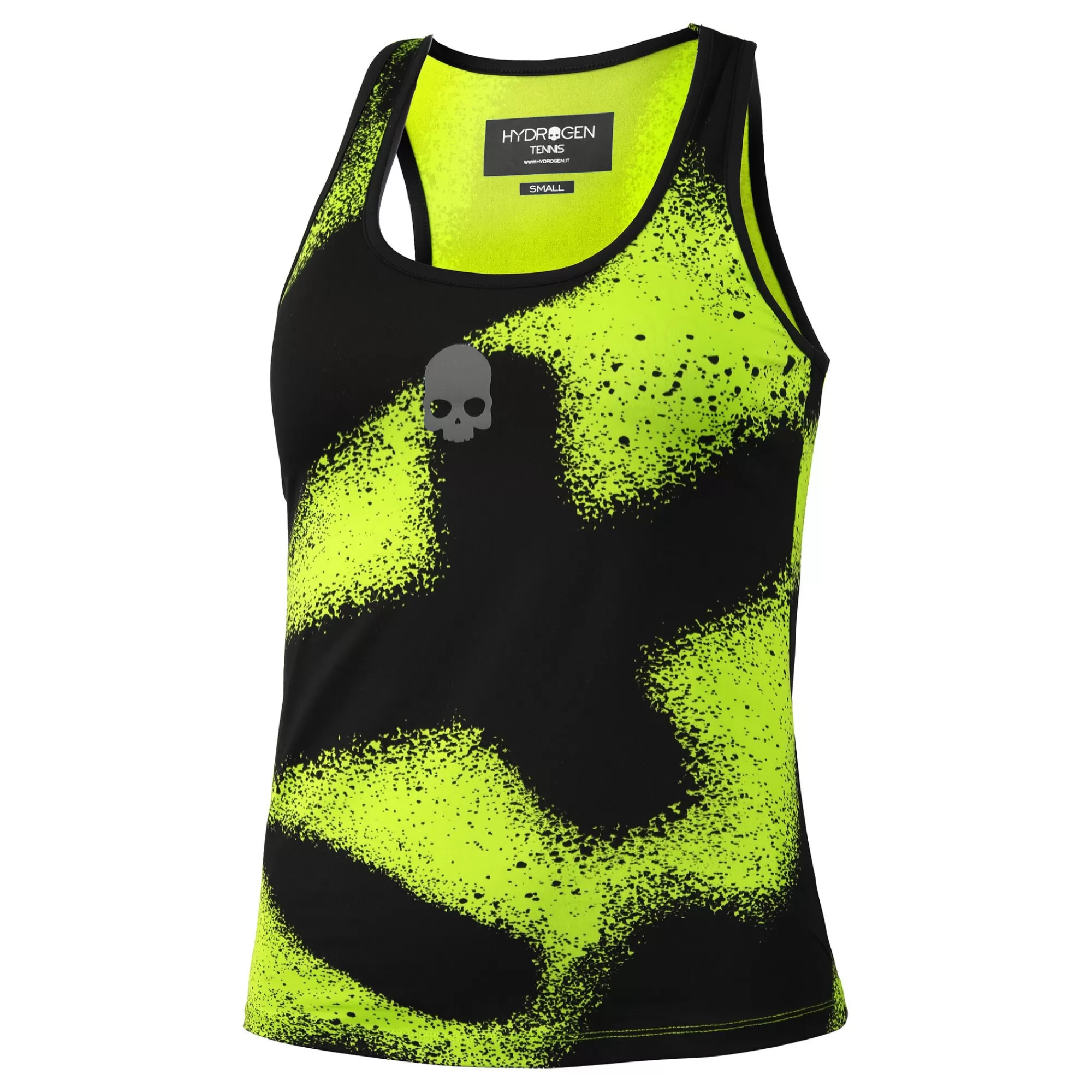 Spray Tank Top Women - Yellow, Black>Hydrogen Best