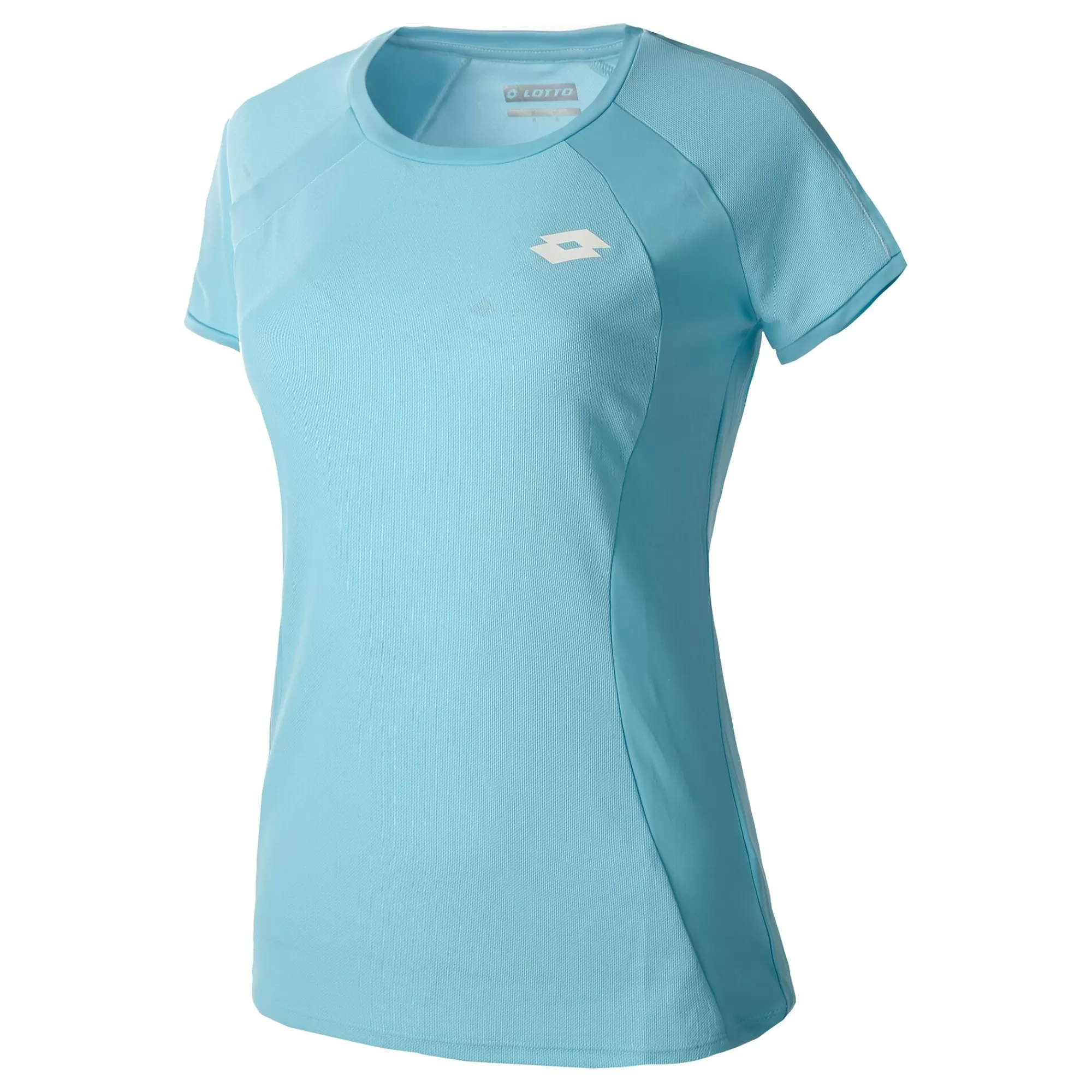 Squadra T-Shirt Women - Turquoise, White>Lotto Store