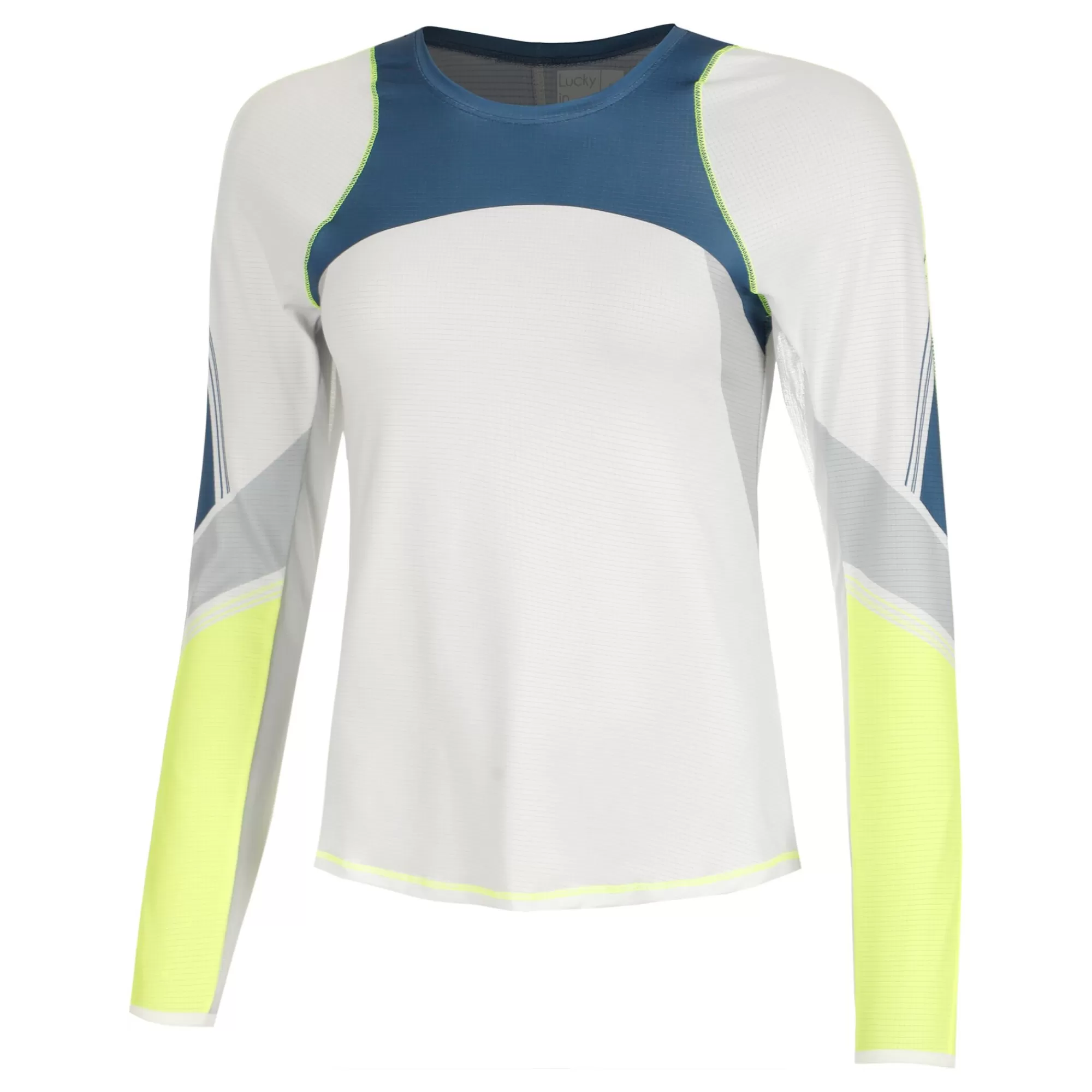 Steel Cut Long Sleeve Long Sleeve Women - White, Multicoloured>Lucky in Love New