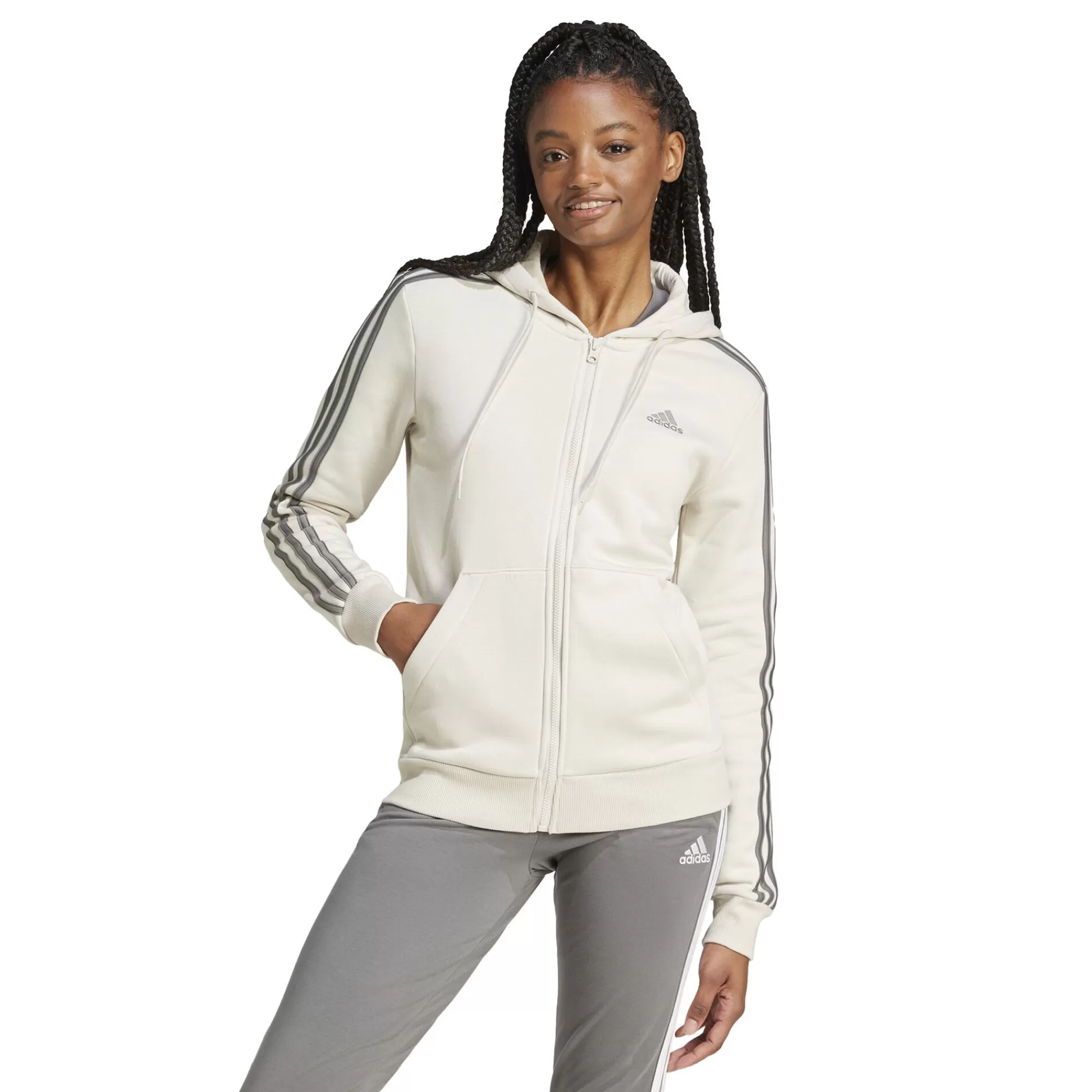 3Stripes Freelift Zip Hoodie Women ->adidas Cheap