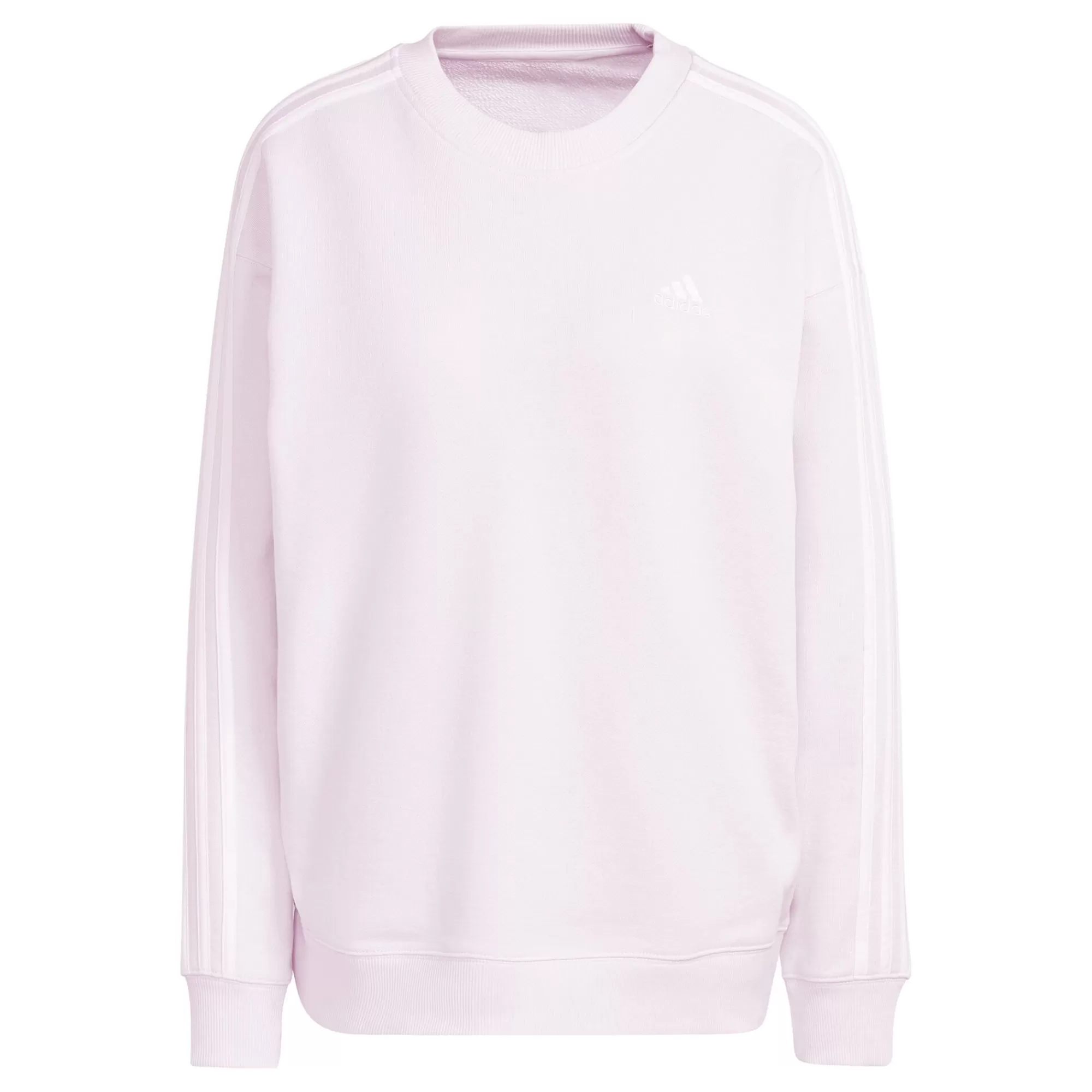 3 Stripes French Terry Sweatshirt Women - Pink, White>adidas Best