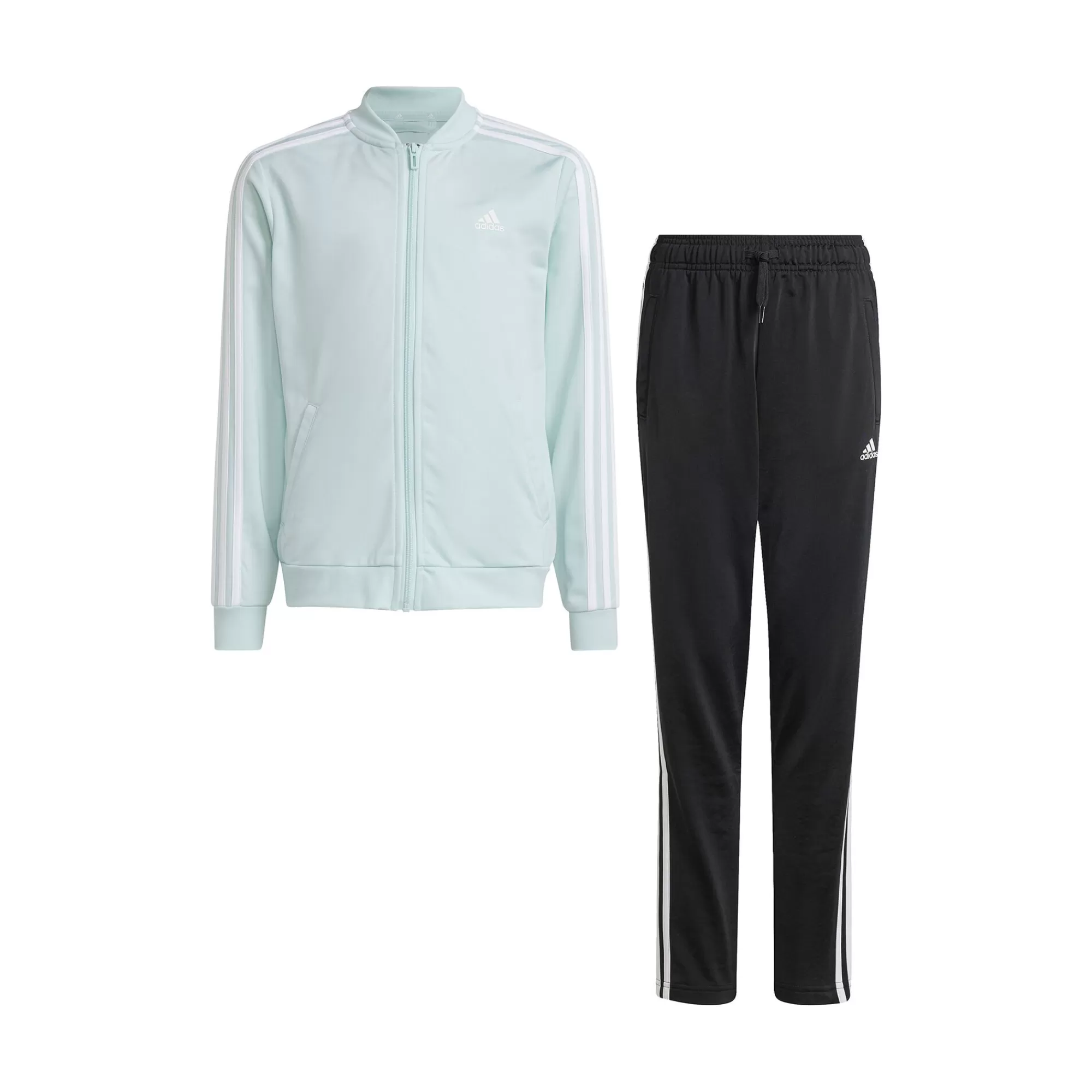 3Stripes Tracksuit Girls - Mint, White>adidas Cheap