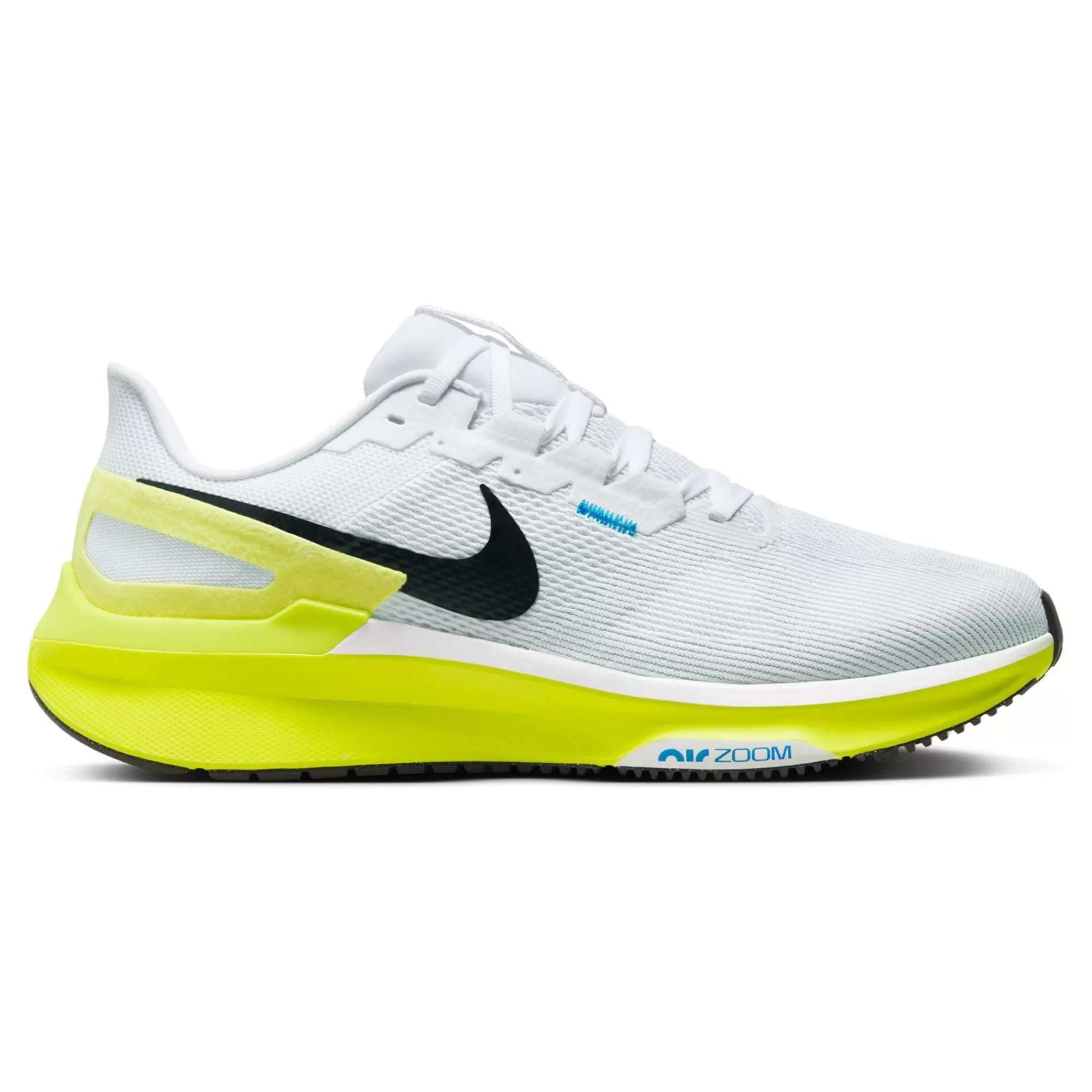 Structure 25 Stability Running Shoe Men - White, Neon Yellow>Nike Hot