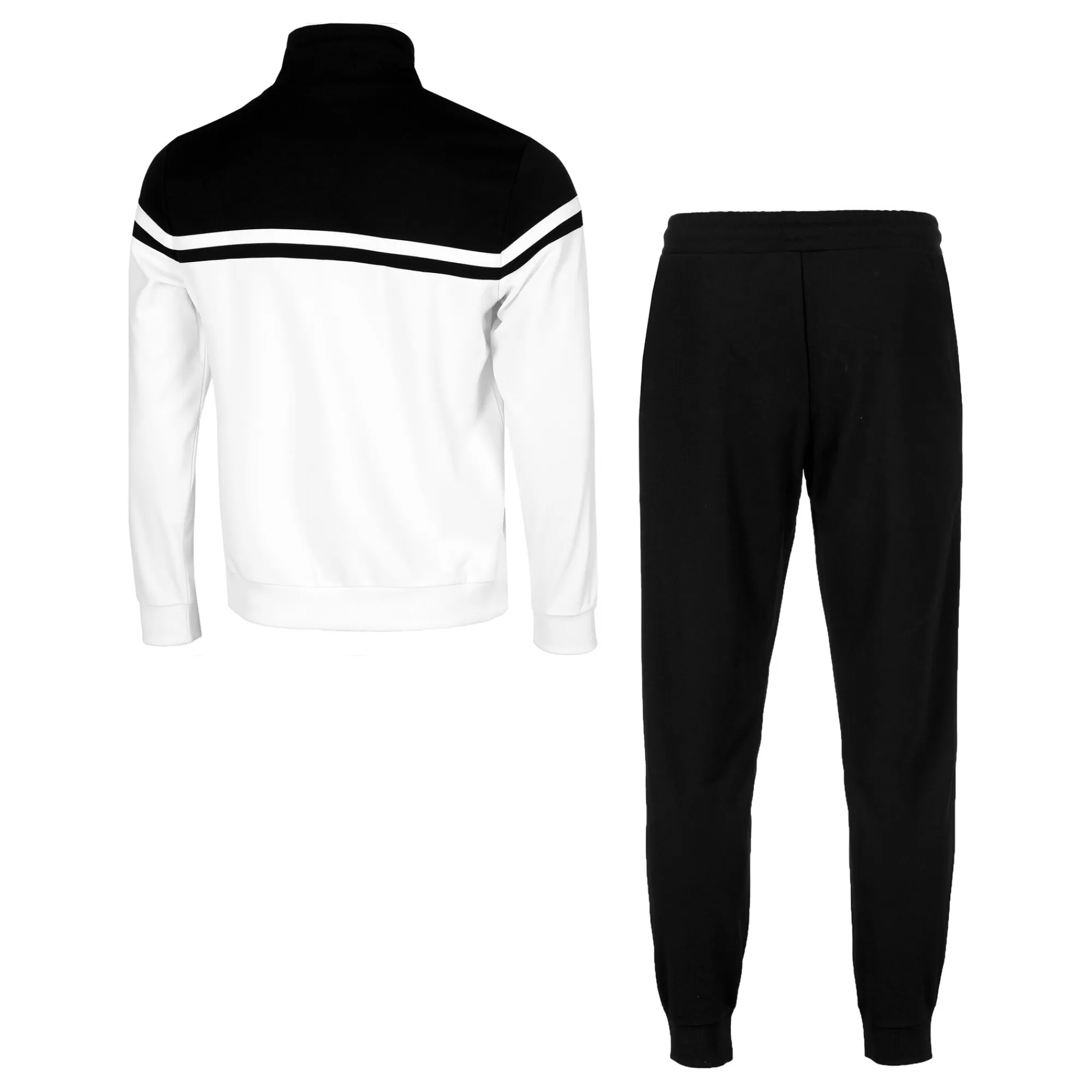 Suit Circle Tracksuit Men - Black, White>Lotto Cheap