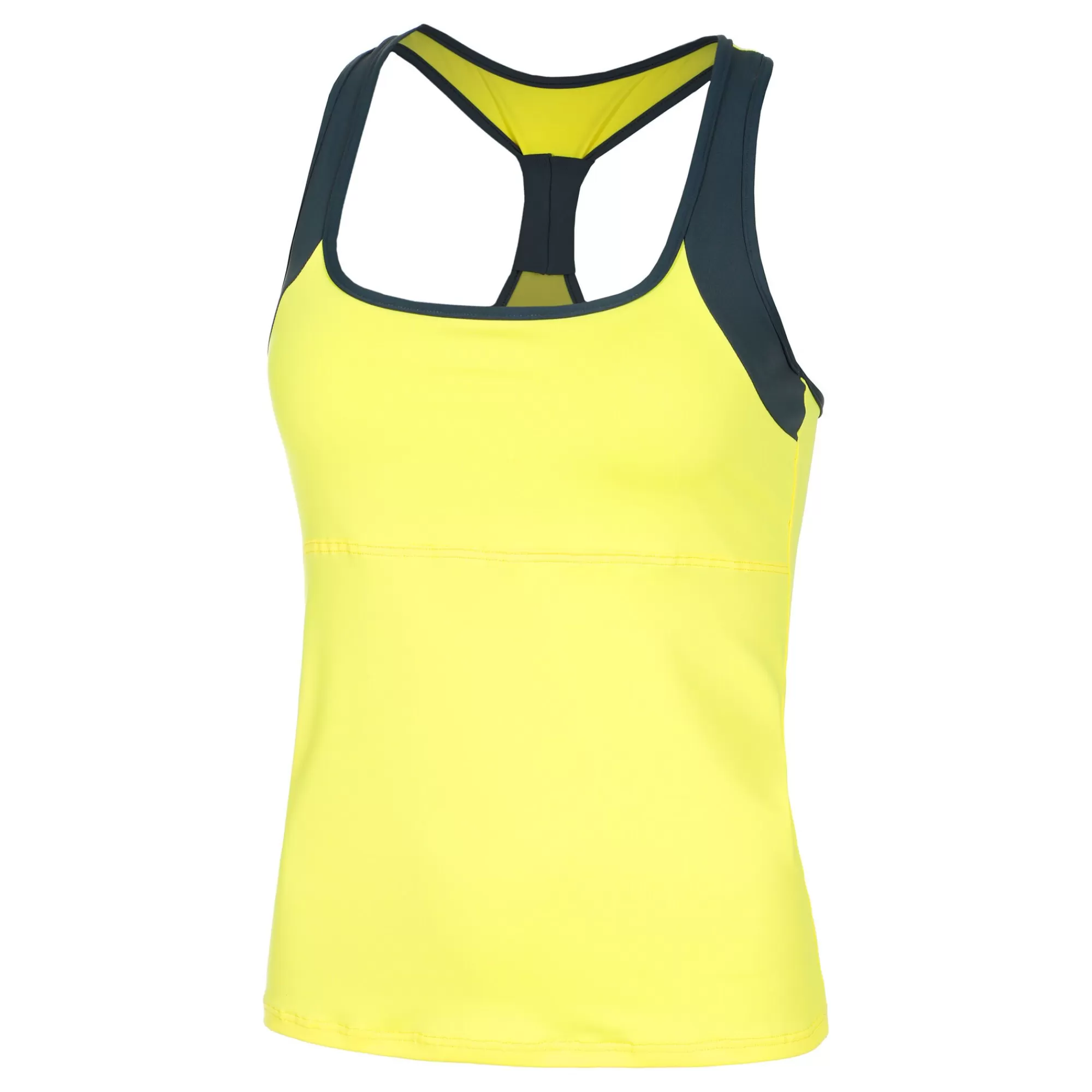 Sun Tank Top Women - Yellow, Blue-gray>BB by Belen Berbel Clearance